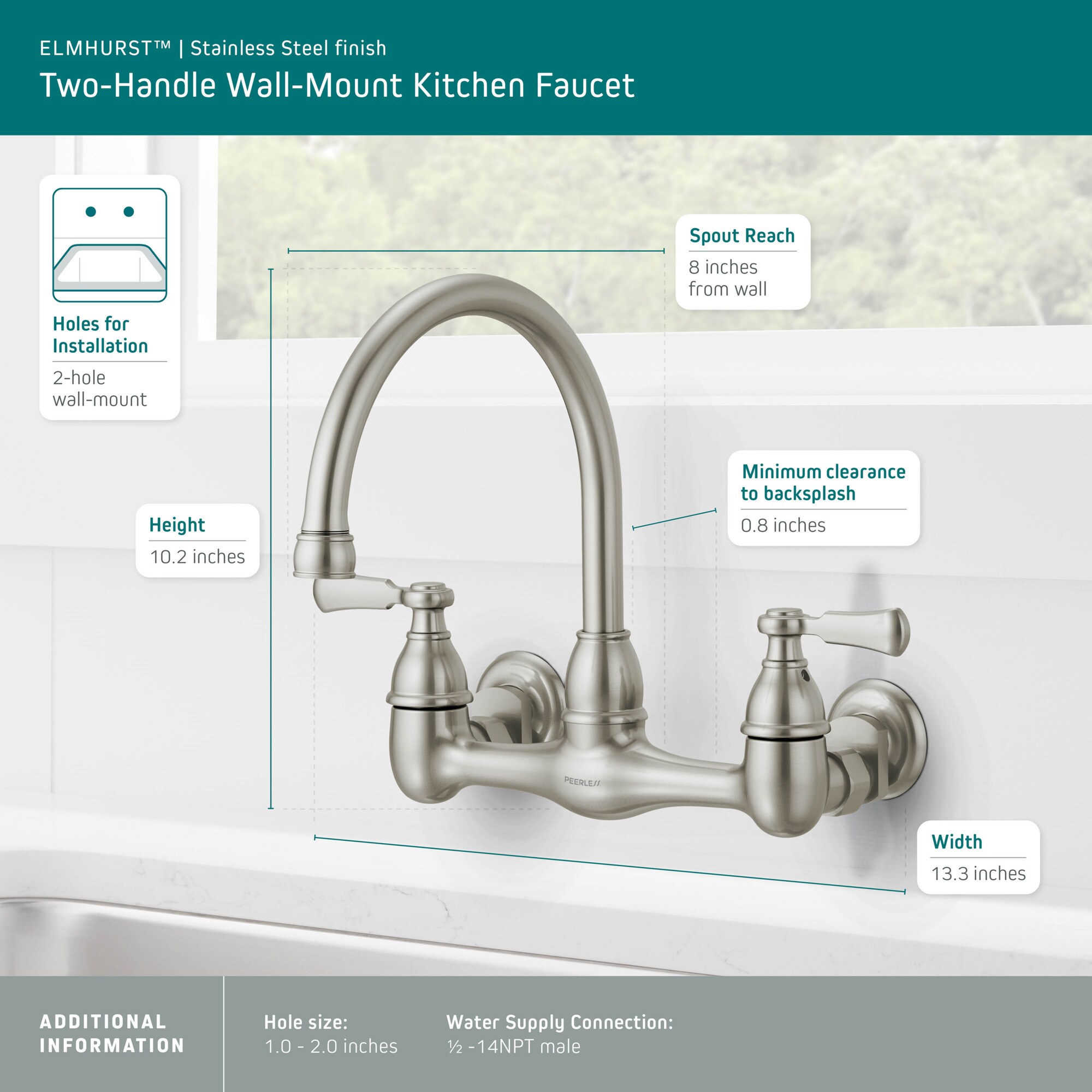 Peerless P2765LF-SS Kitchen-Faucets - View #8