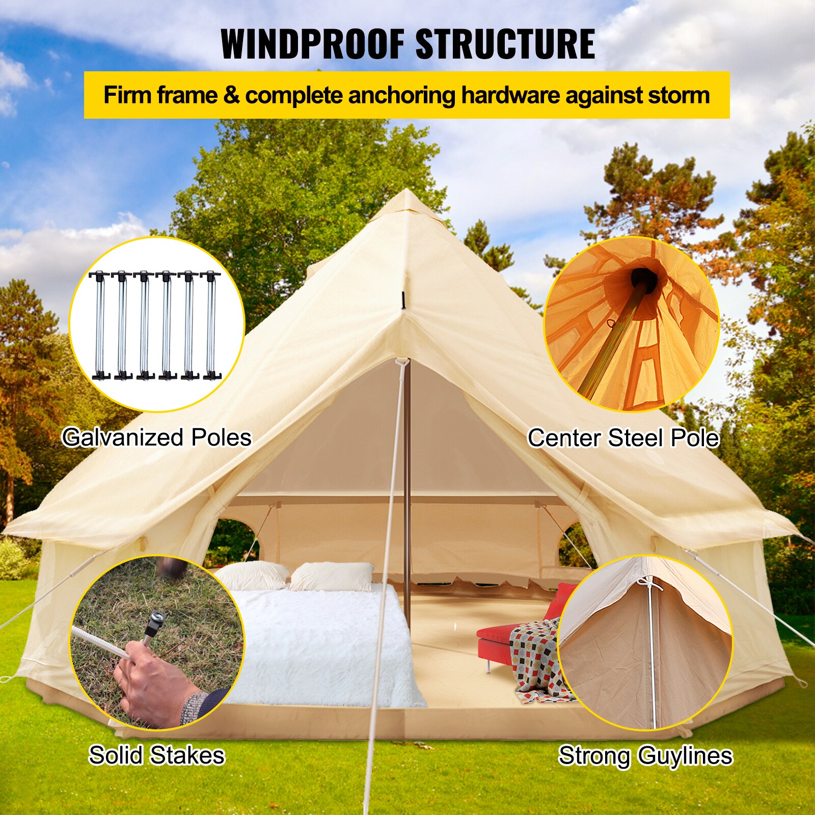 VEVOR ZPMGB4MMBK0000001V0 tents - View #5