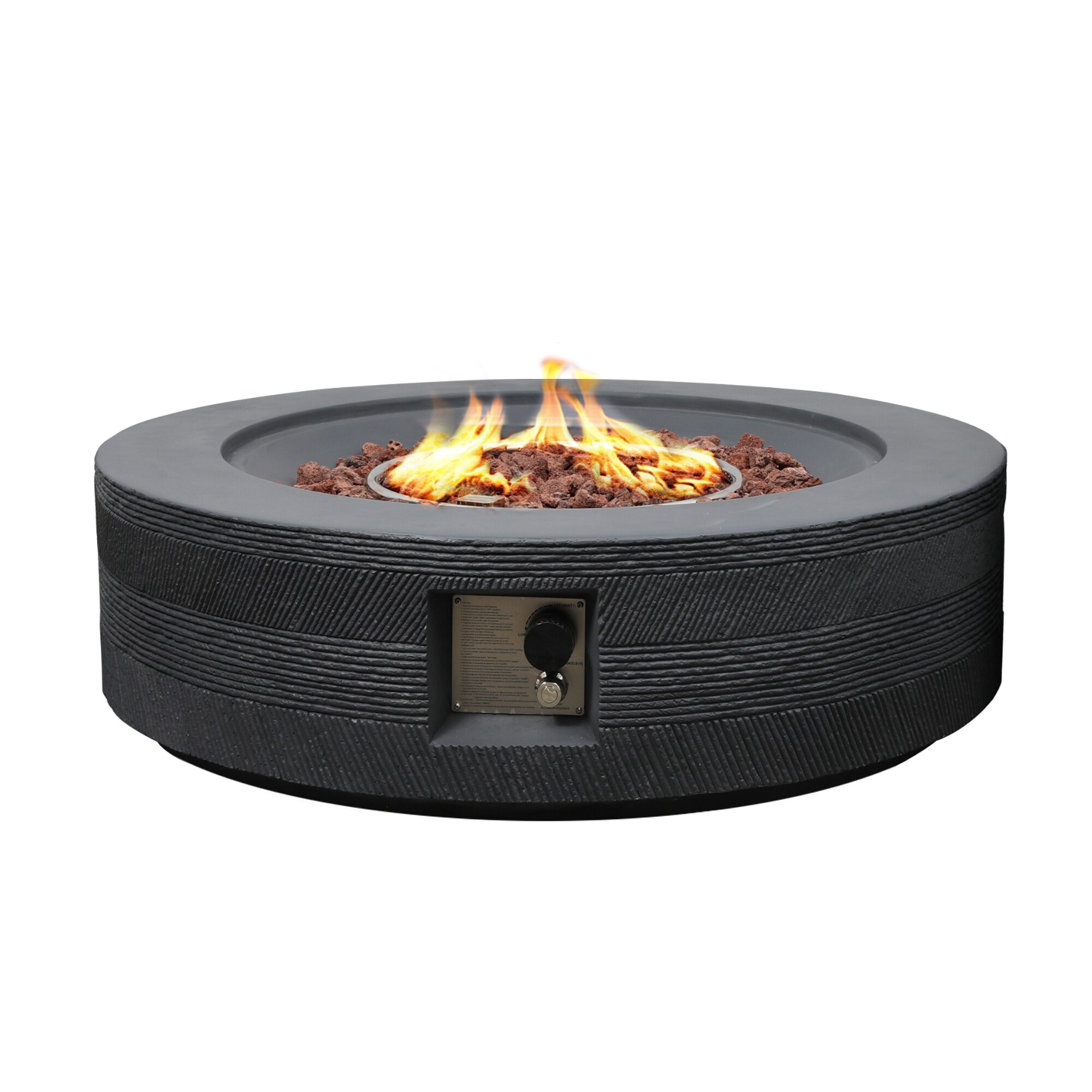 UPHA 41MGO-6BX-DKF Outdoor-Gas-Firepits - View #2