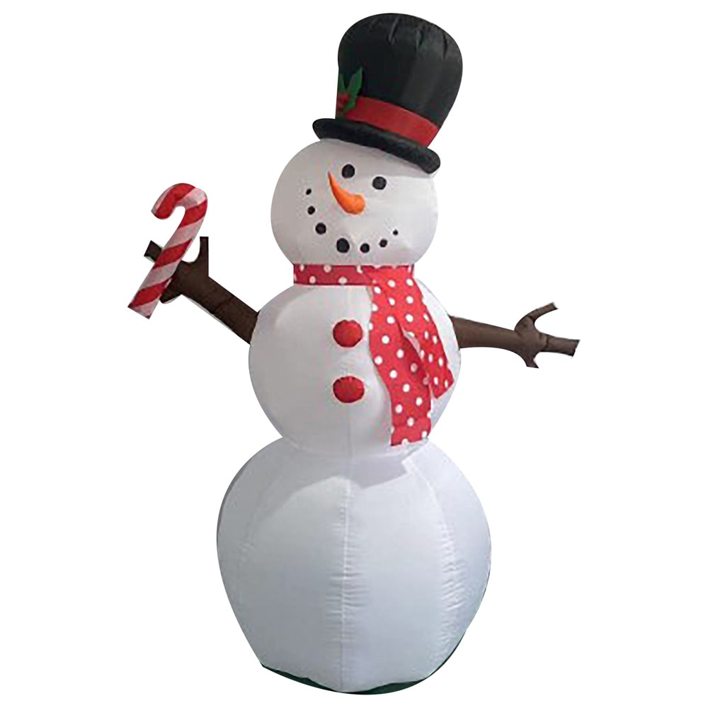 Holiday Living 883518 7-Feet Lighted Snowman Christmas Inflatable