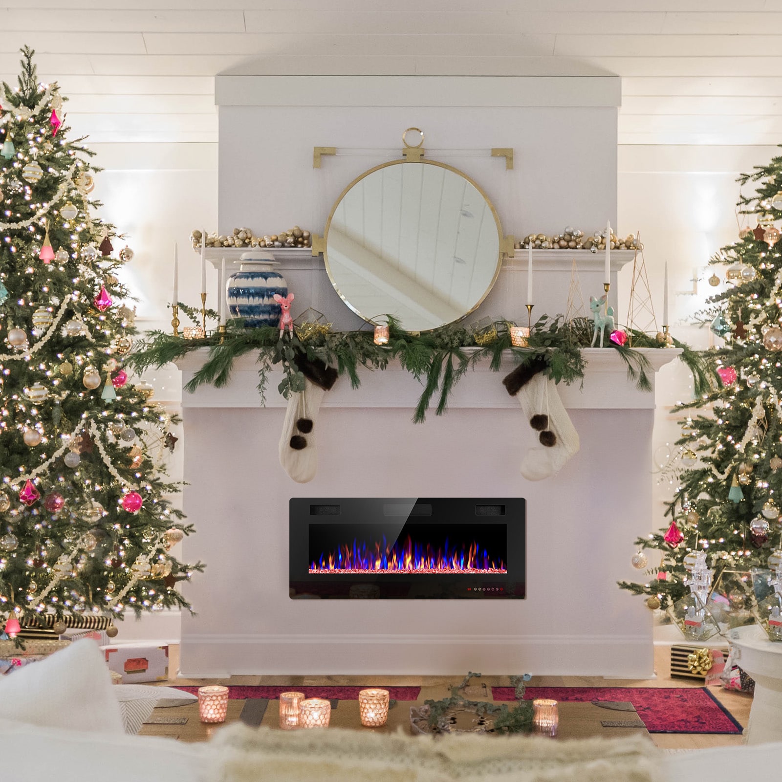 COWSAR 842C3U Electric-Fireplaces - View #6