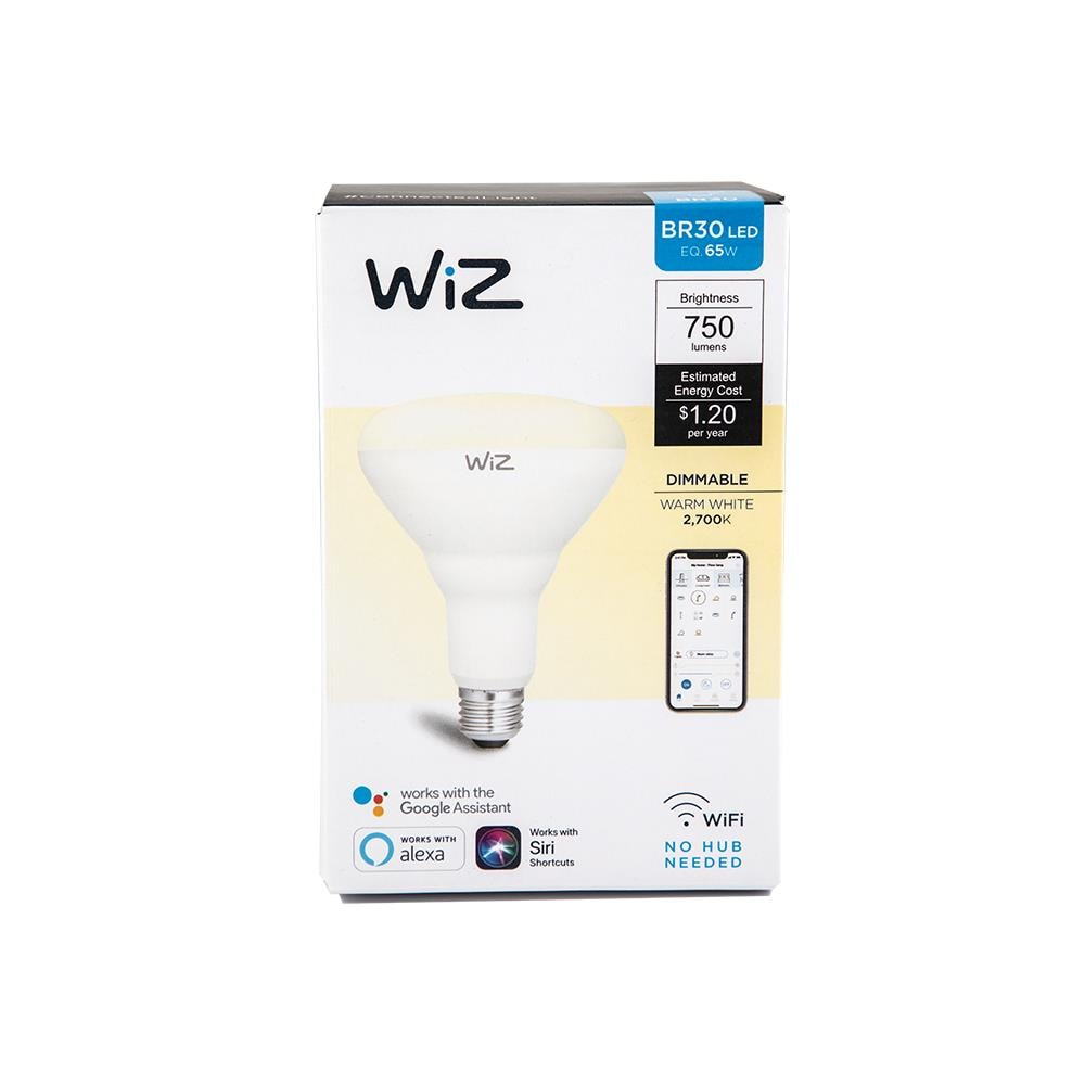WiZ 65-Watt EQ A19 Warm White Medium Base (E-26) Dimmable LED 