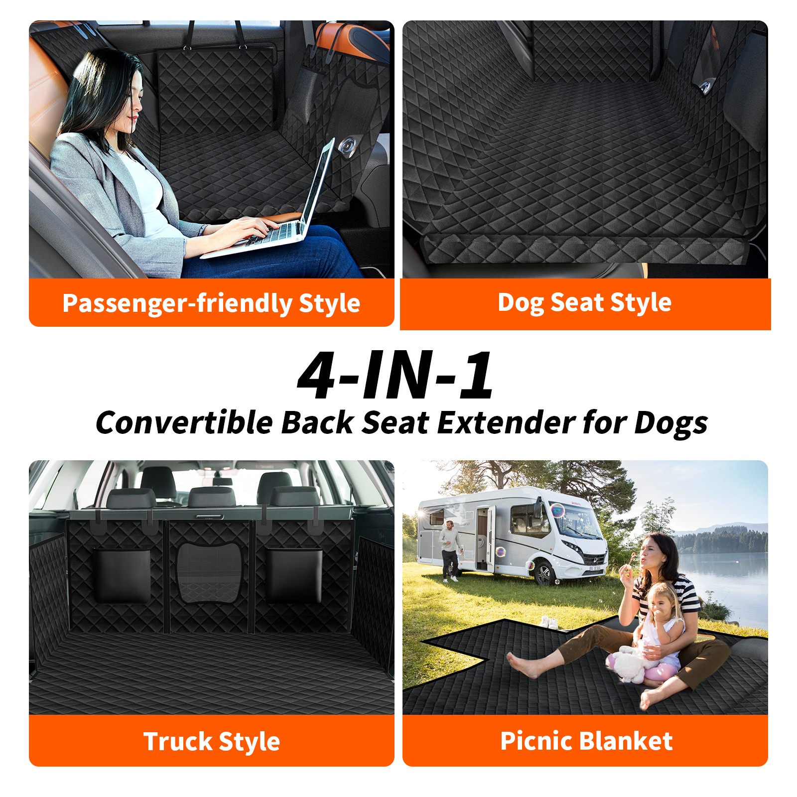 LOVMOR SF-R-GCD-MBK Dog-Car-Seats - View #6