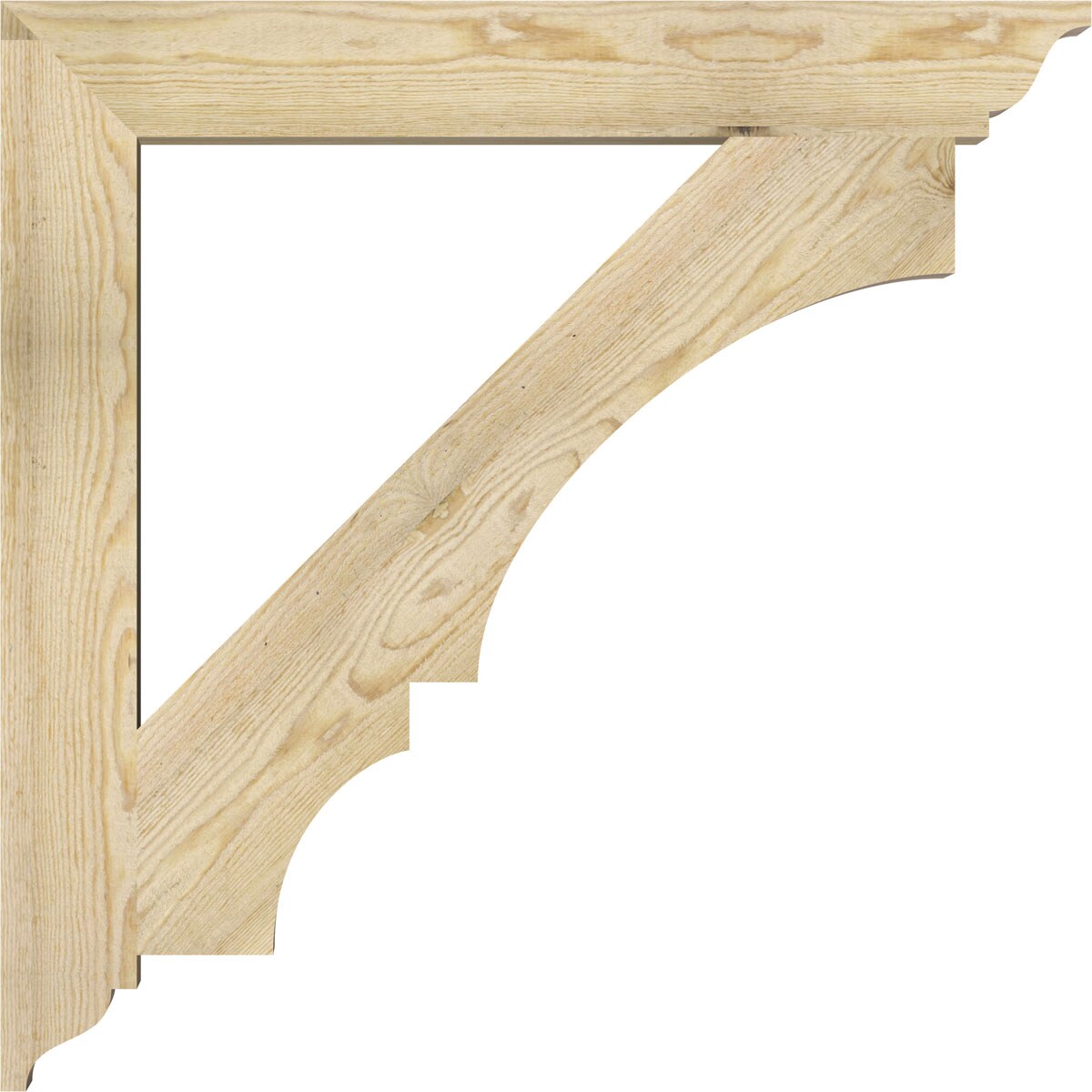 Ekena Millwork BKT04X32X32BOA01RDF Exterior-Brackets-Braces - View #3