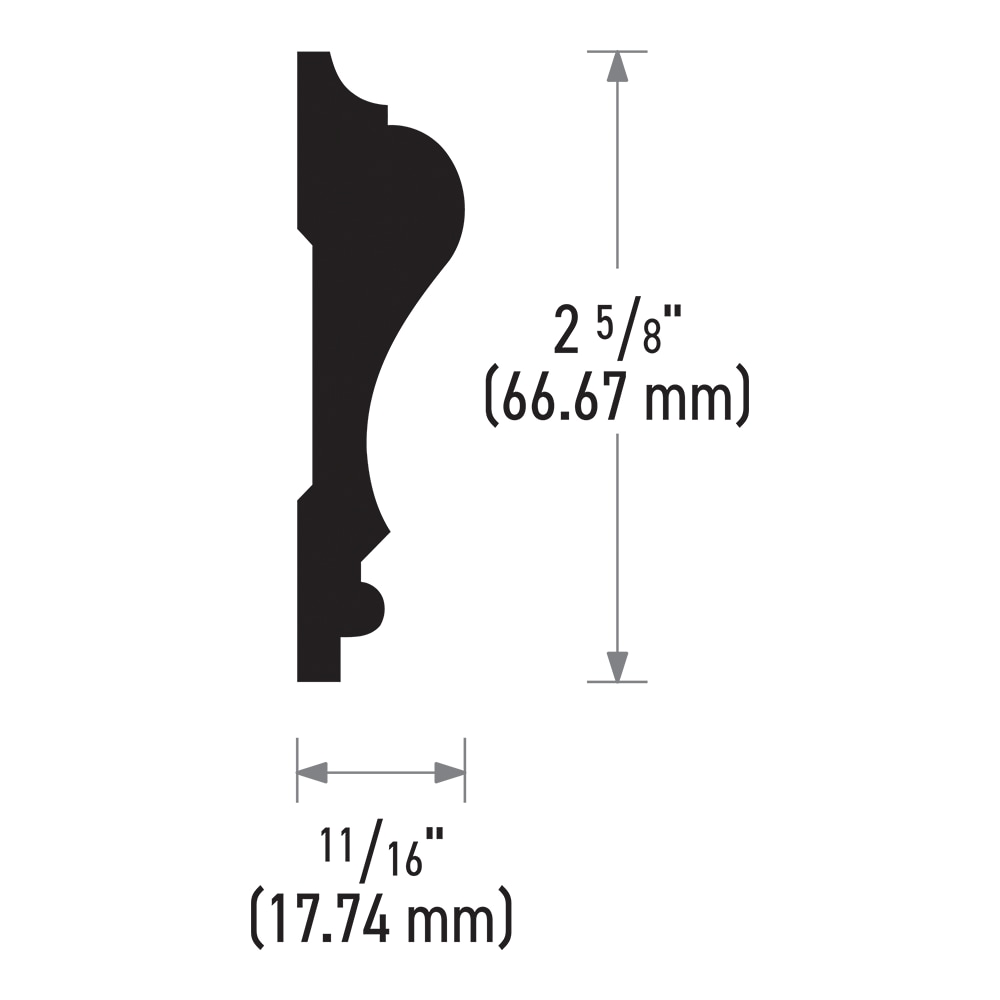 RELIABILT 390-PFJ12 Chair-Rail-Moulding - View #4