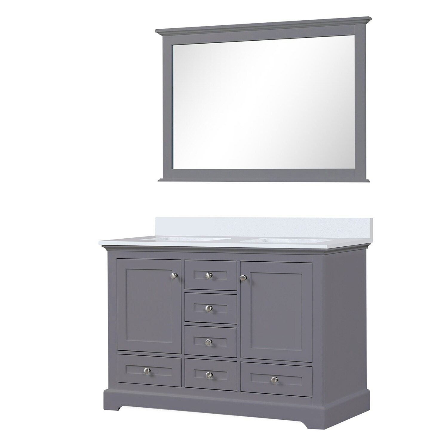 Lexora LD342248DBWQM46 Bath-Vanity-Combo - View #6