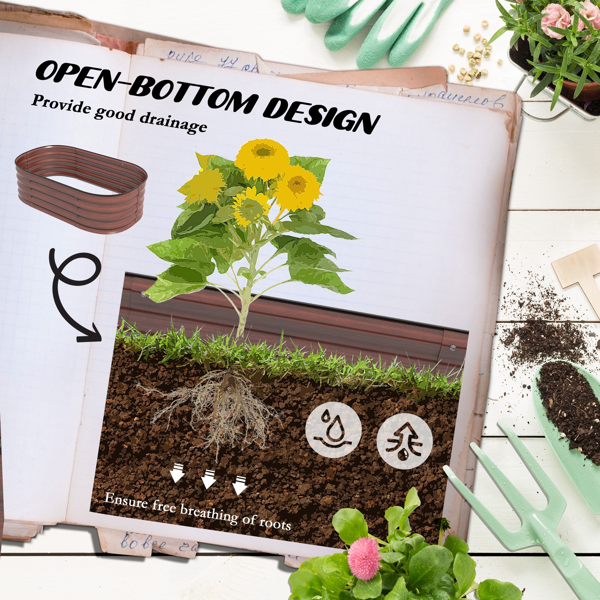 Tatayosi JL-174436 Raised-Garden-Beds - View #5