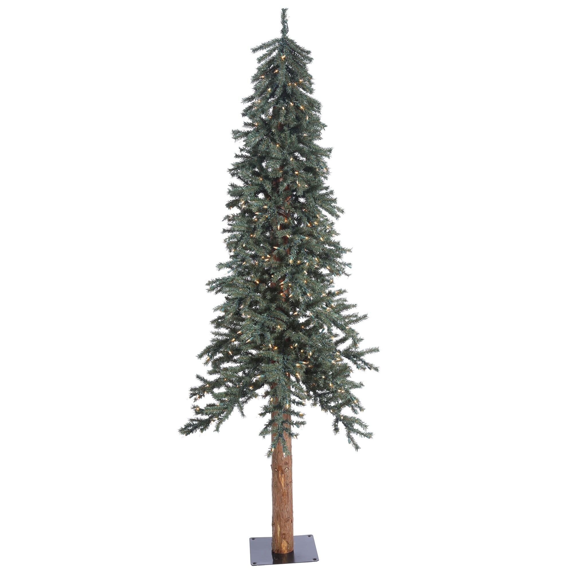 Vickerman B907371LED 7-ft Alpine Pre-lit Artificial Christmas Tree with White LED Lights