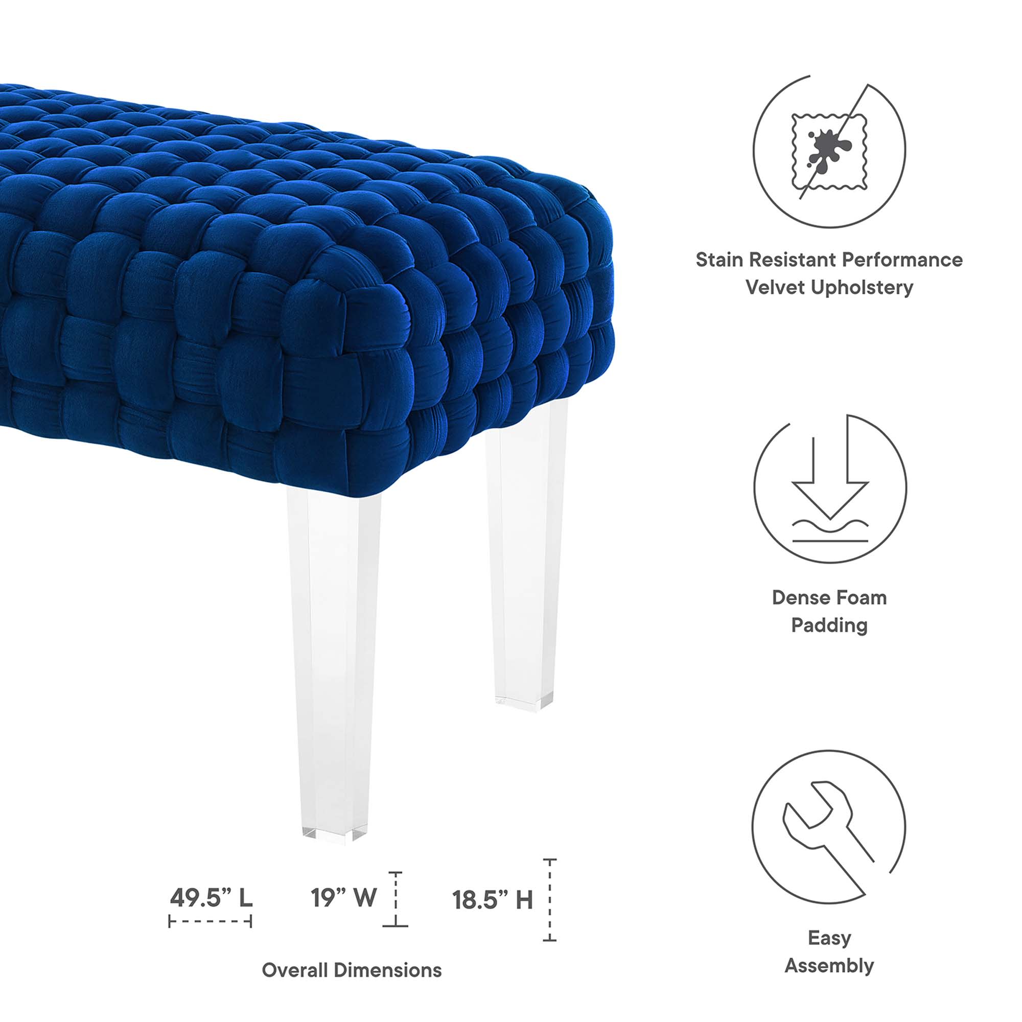 Modway EEI-5037-NAV Indoor-Ottomans - View #2