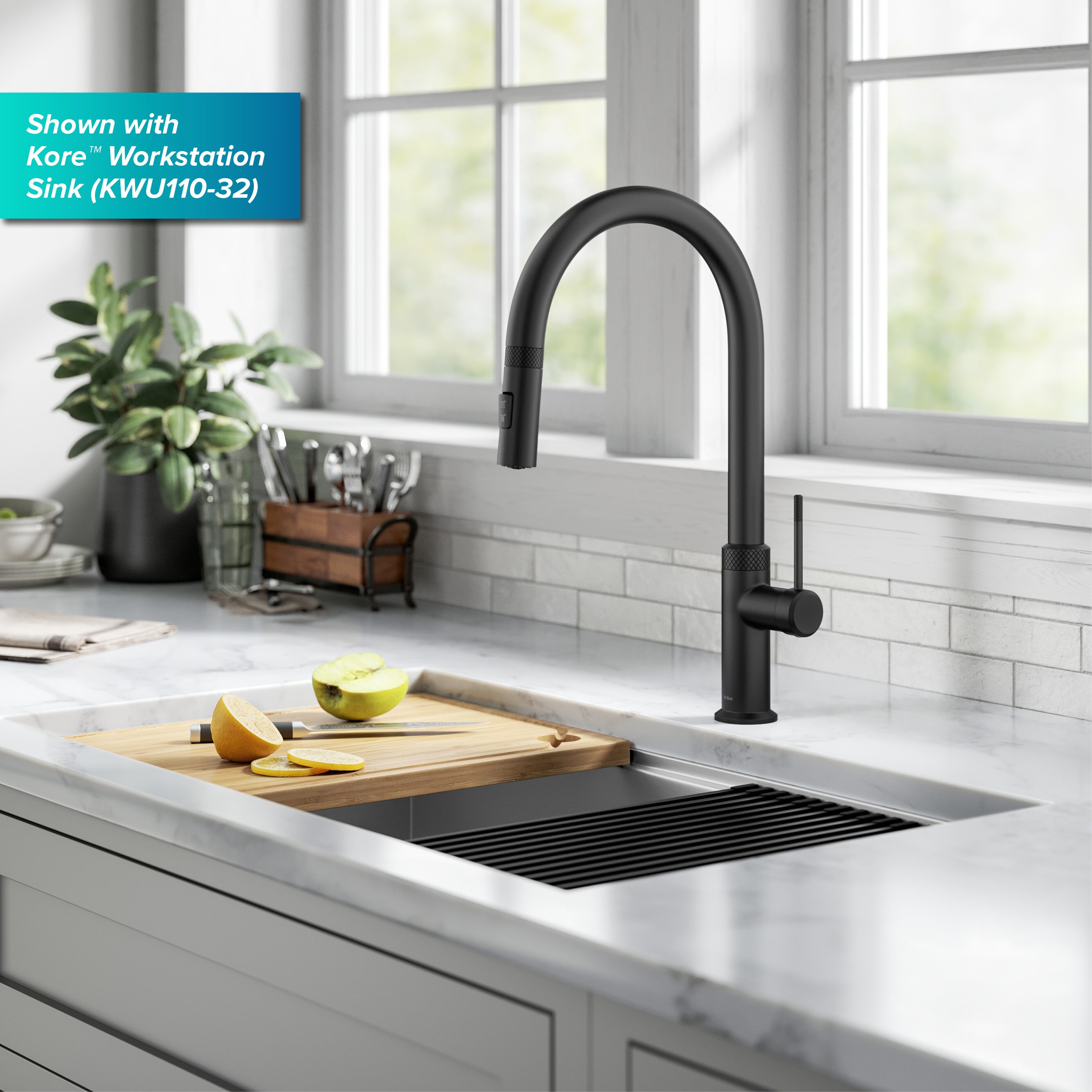Kraus KPF-2654MB Kitchen-Faucets - View #11