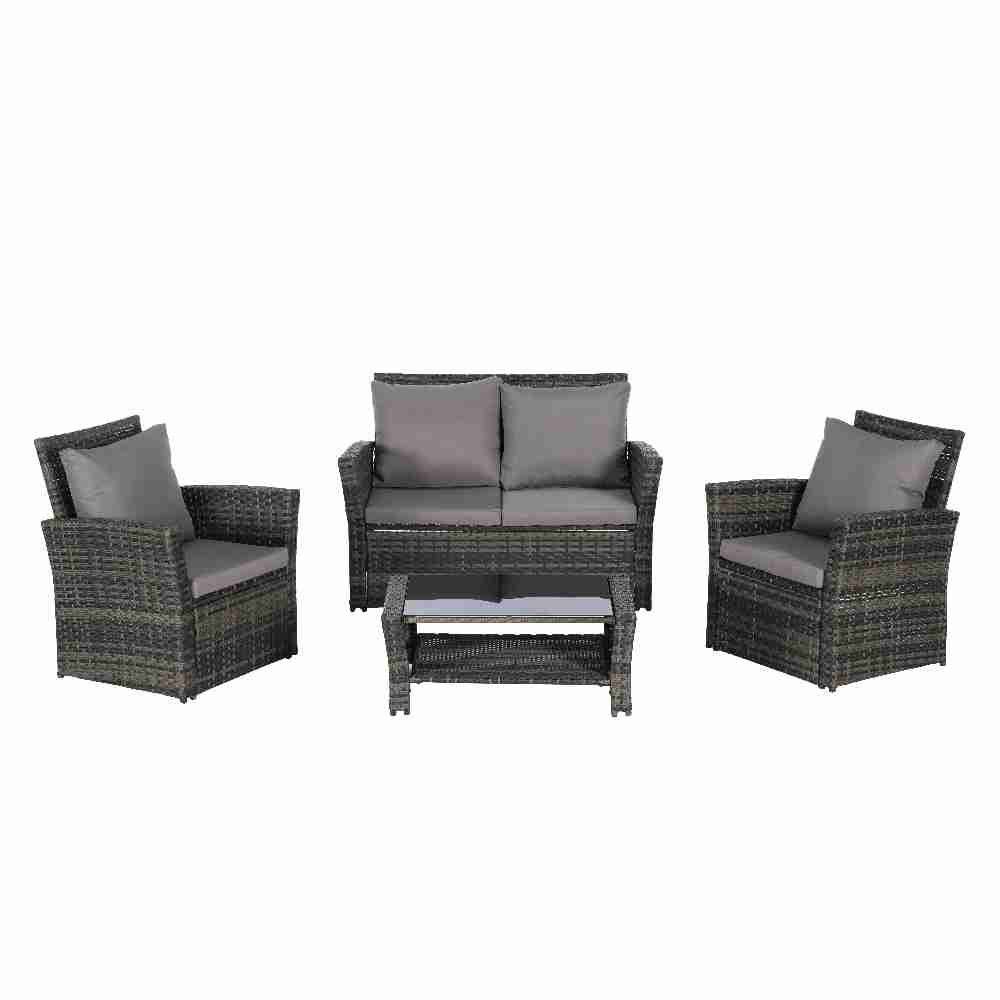 Coolbibila AVRIA-PATIO-GRAY Patio-Conversation-Sets - View #4