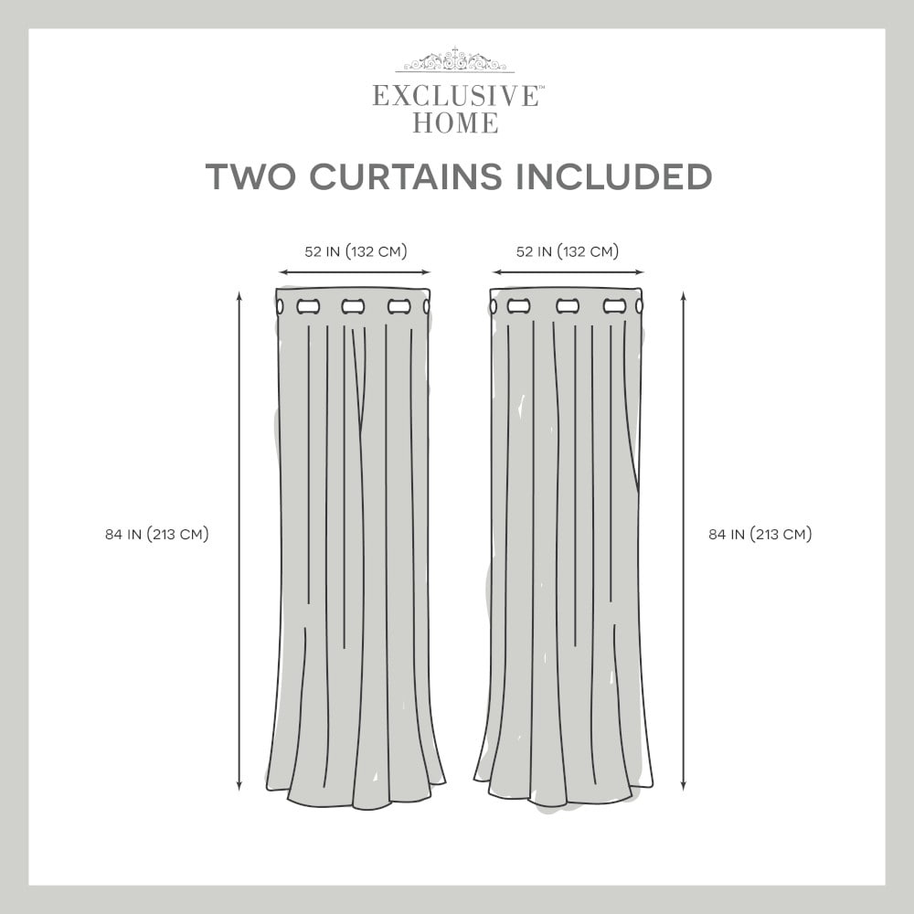 Exclusive Home EH8031-03 2-84G curtains - View #6
