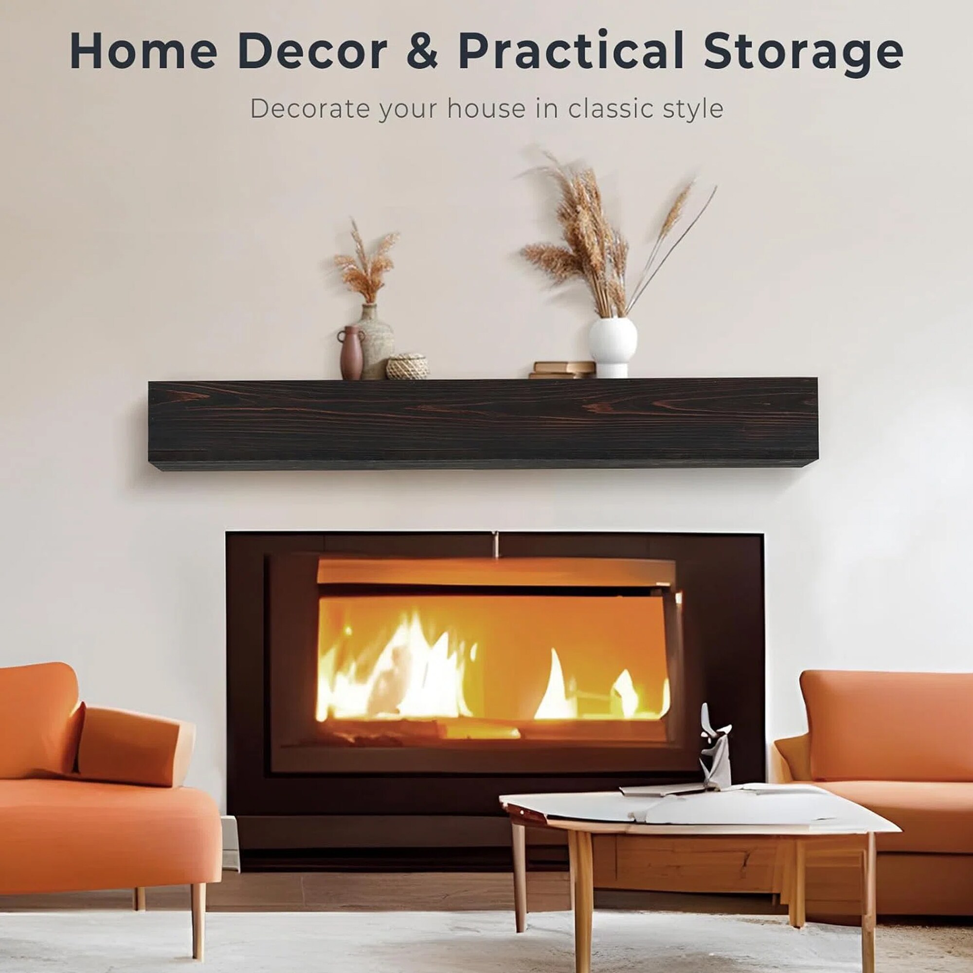 Gaierptone CRXACI8Q1NR Wall-Mounted-Shelving - View #3