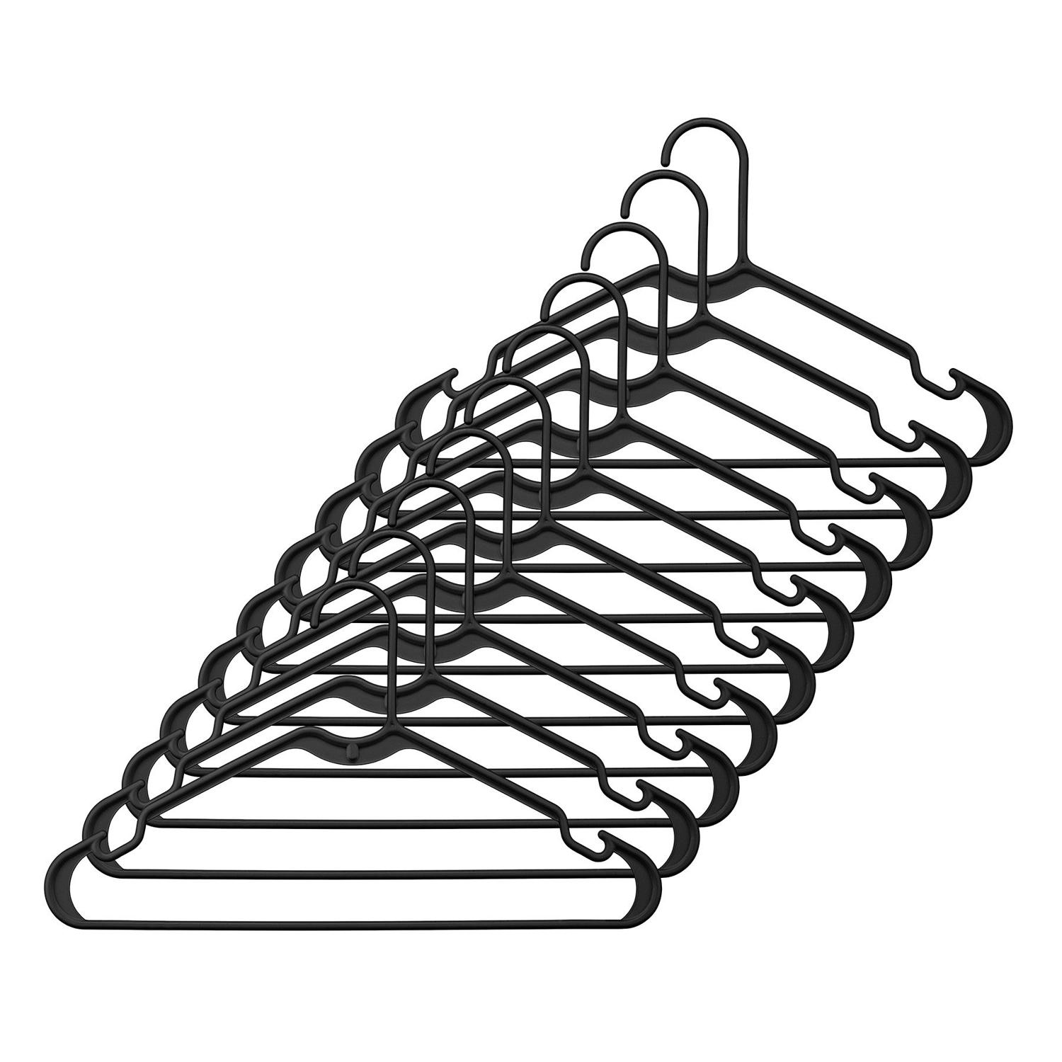 Whitmor HANGER PLASTIC BLCK