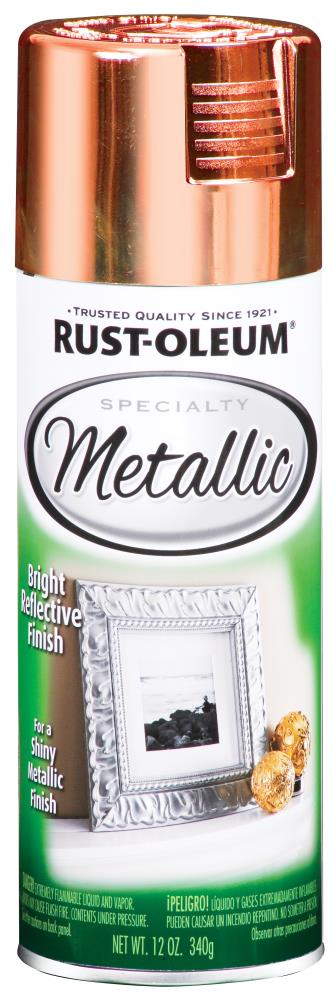 Rust-Oleum Metallic Spray Paint (NET WT. 11-oz) in the Paint at Lowes.com