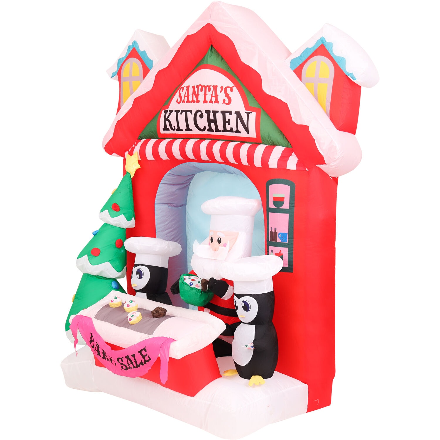 Fraser Hill Farm FHFSNTKTCN061-L Christmas-Inflatables - View #11