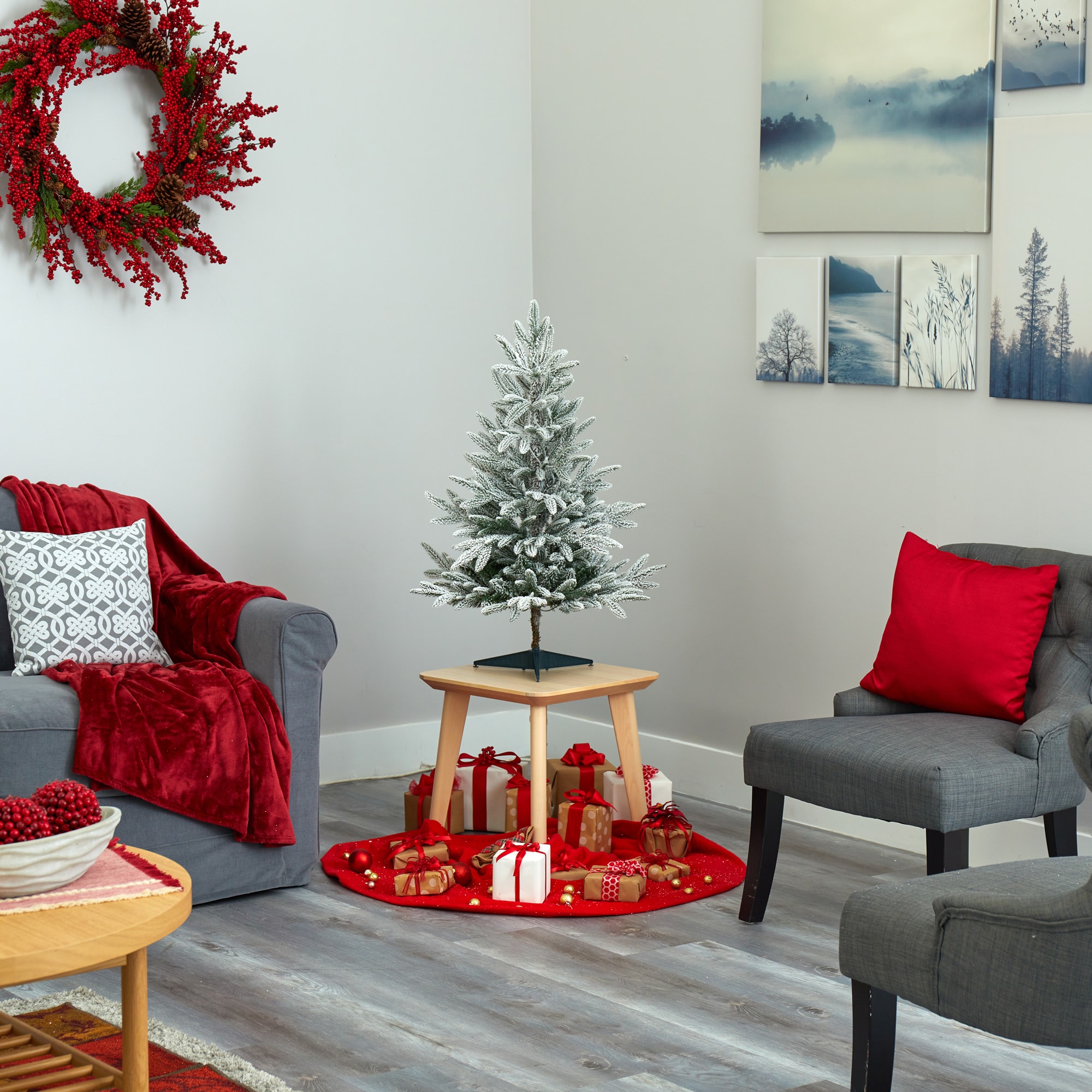 Nearly Natural T1973 Artificial-Christmas-Trees - View #8