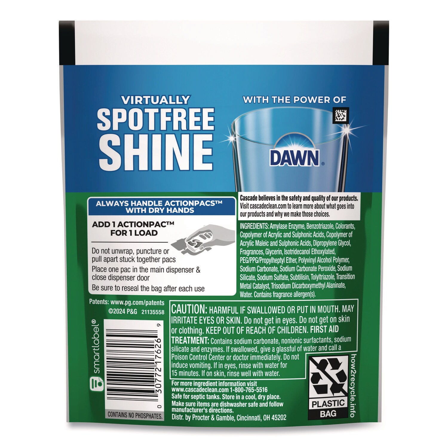 Cascade ESNPGC17626 Dishwasher-Detergent - View #2