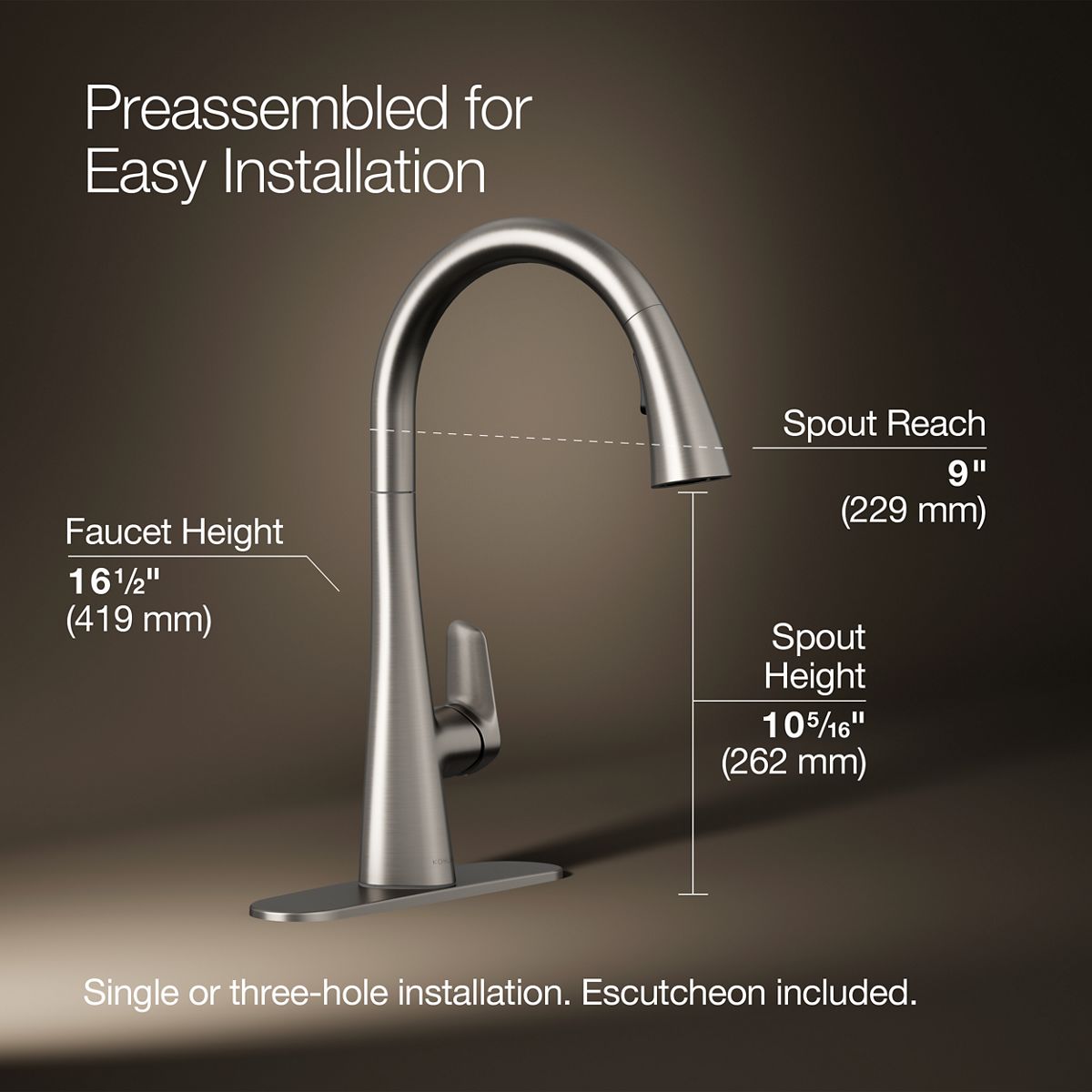 KOHLER R31890-VS Kitchen-Faucets - View #3