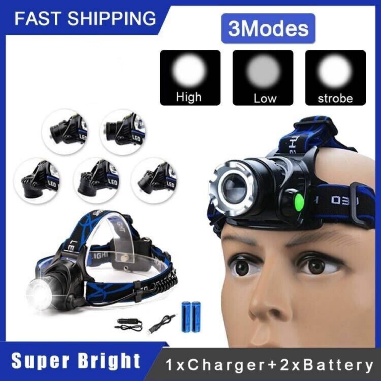 Angel Sar L2ZYY421HTFL-BL headlamps - View #6