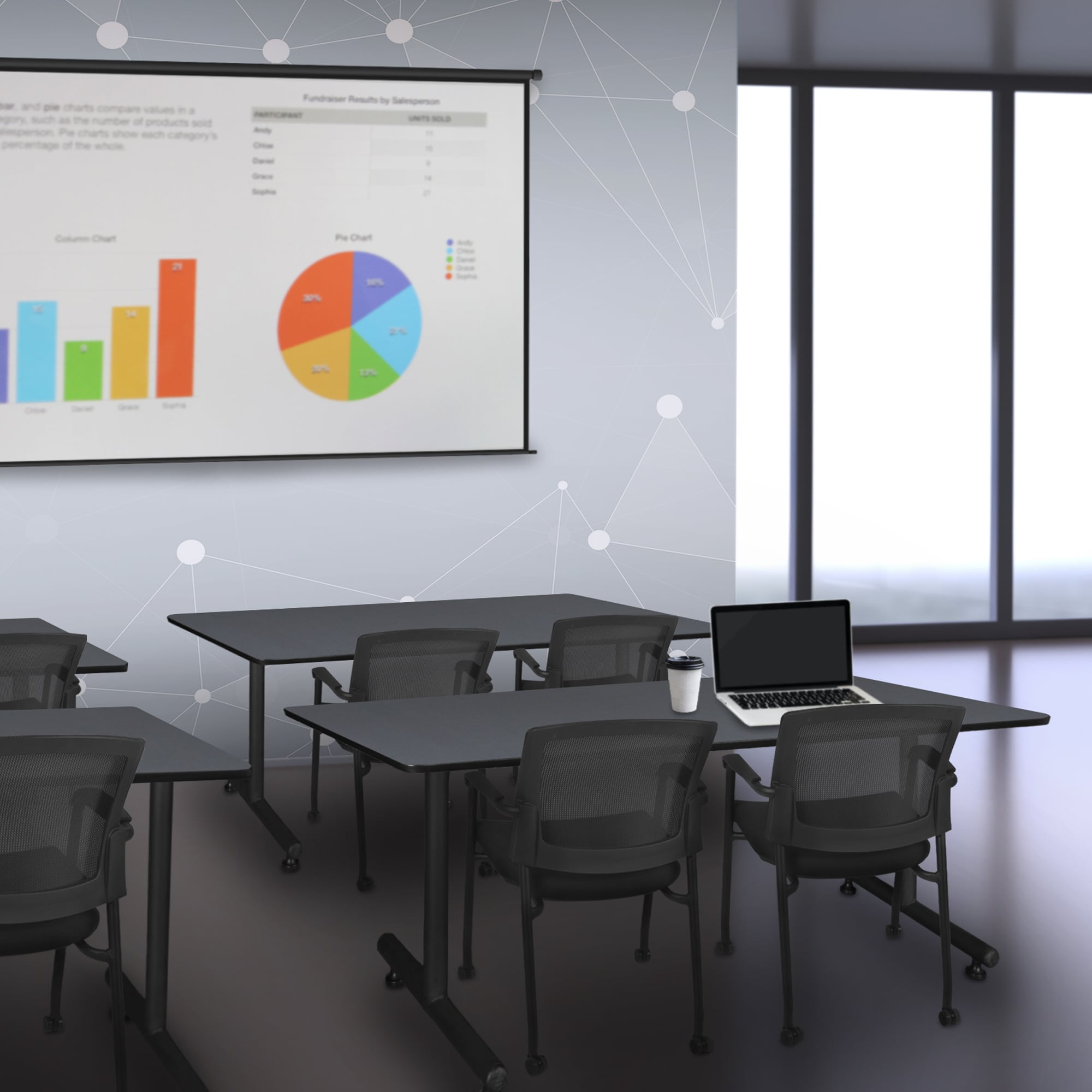 Regency MKTRCT6030GY Office-Tables - View #7