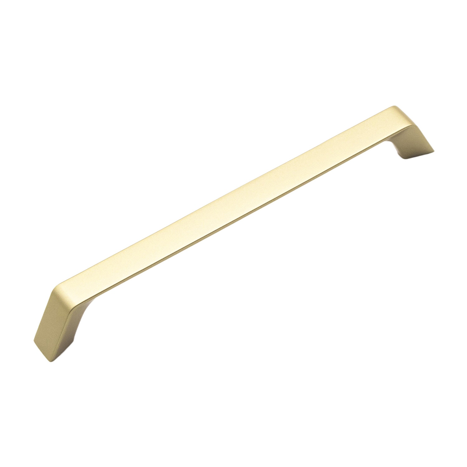Hickory Hardware Heritage Designs Prism 8-13/16-in , 224mm Center to Center Brushed Golden Brass Rectangular Bar Drawer Pull #R080336BBX