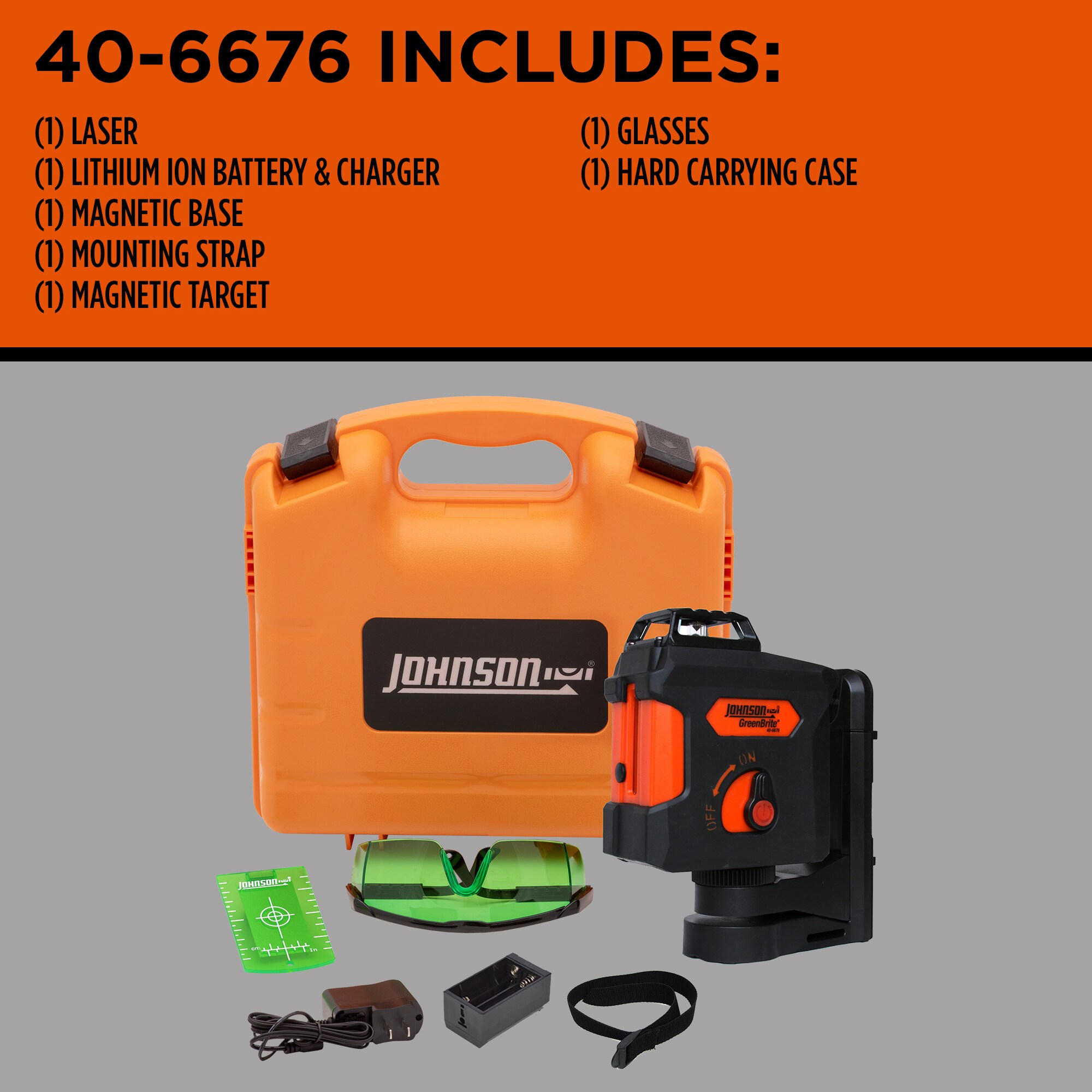 Johnson Level 40-6676 Laser-Level - View #3