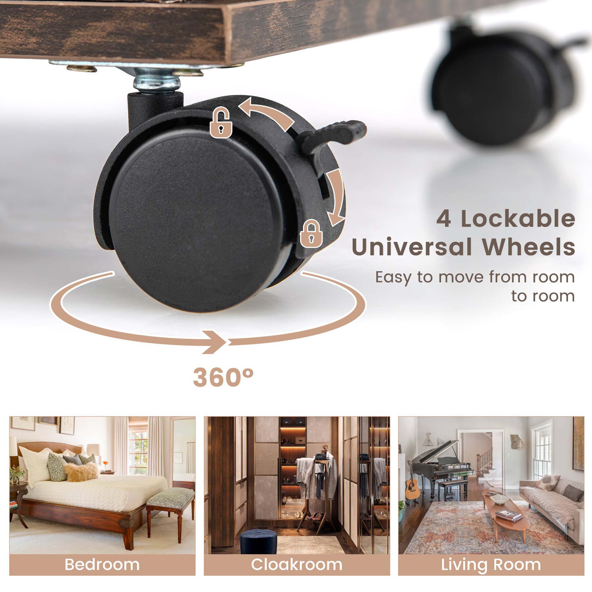 Goplus LWS00468 Jewelry-Armoires - View #9
