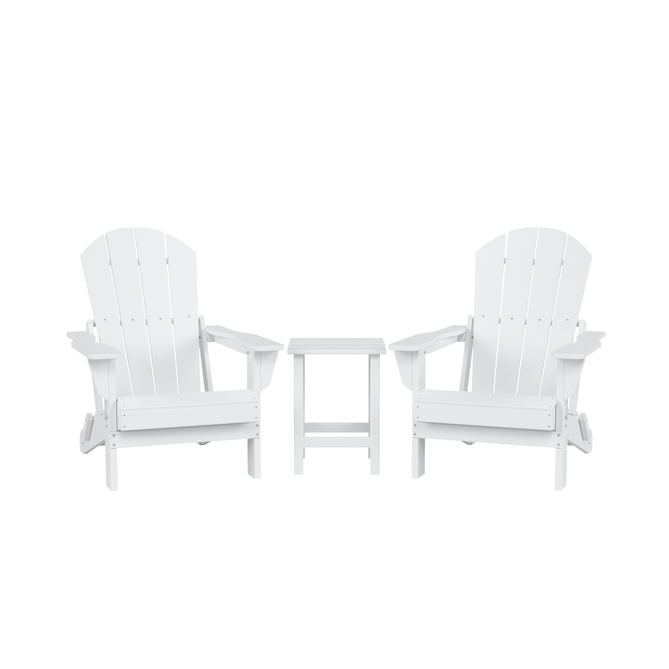 Westin Furniture 3-Piece Patio Conversation Set 2001-AC2-CS-WH at Lowes.com