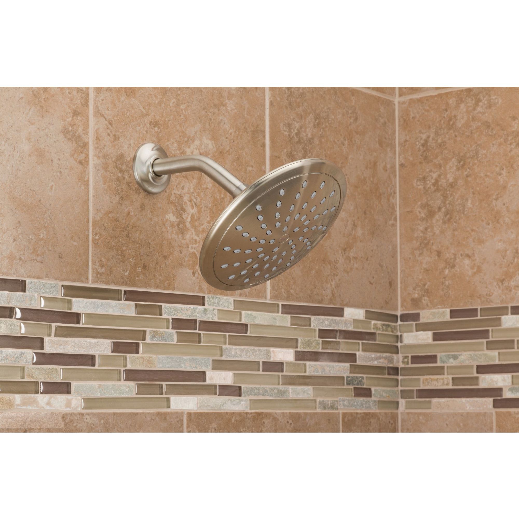 Moen 8-Inch Brushed Nickel Round Rain Shower Head
