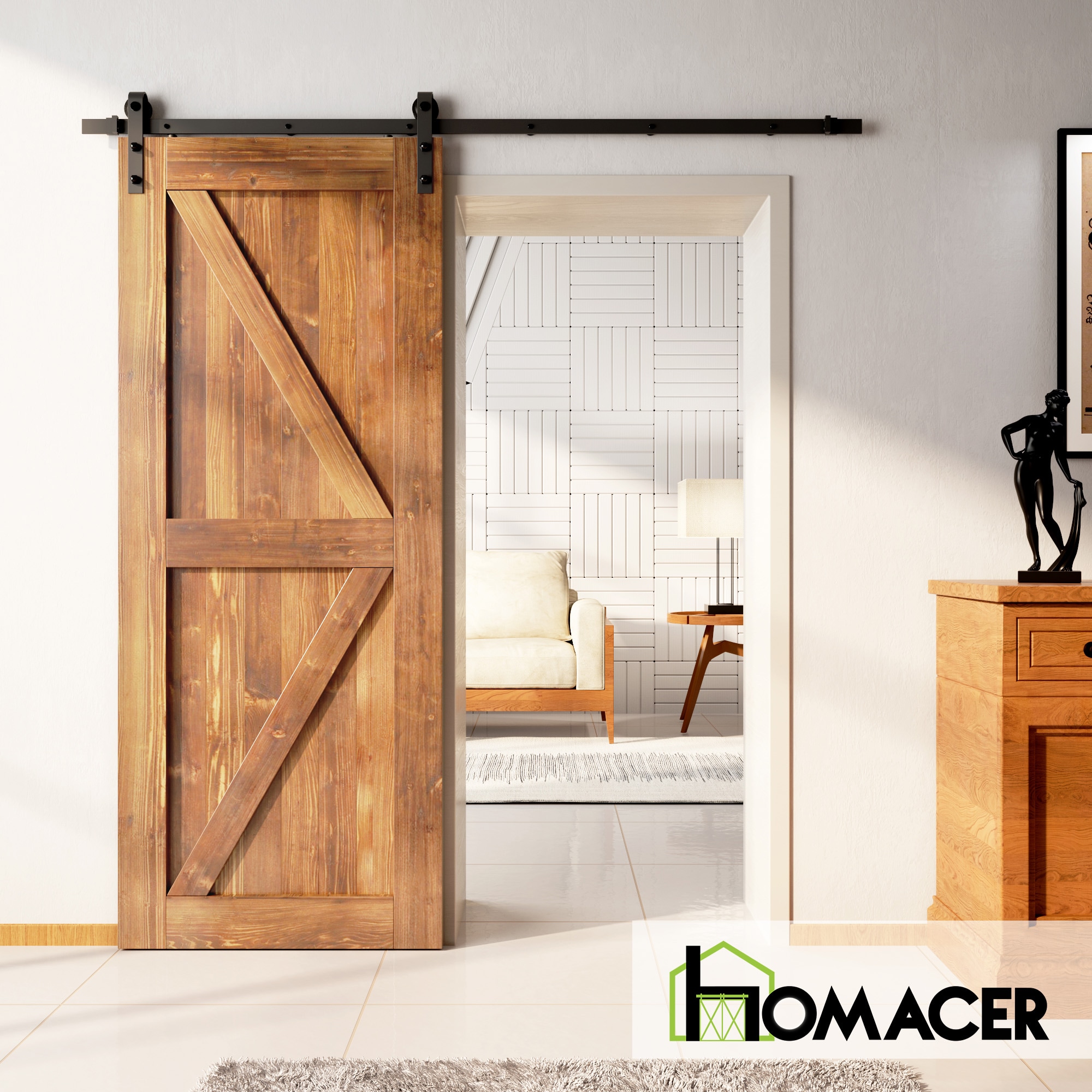 HOMACER 3280F-EA Barn-Doors - View #2
