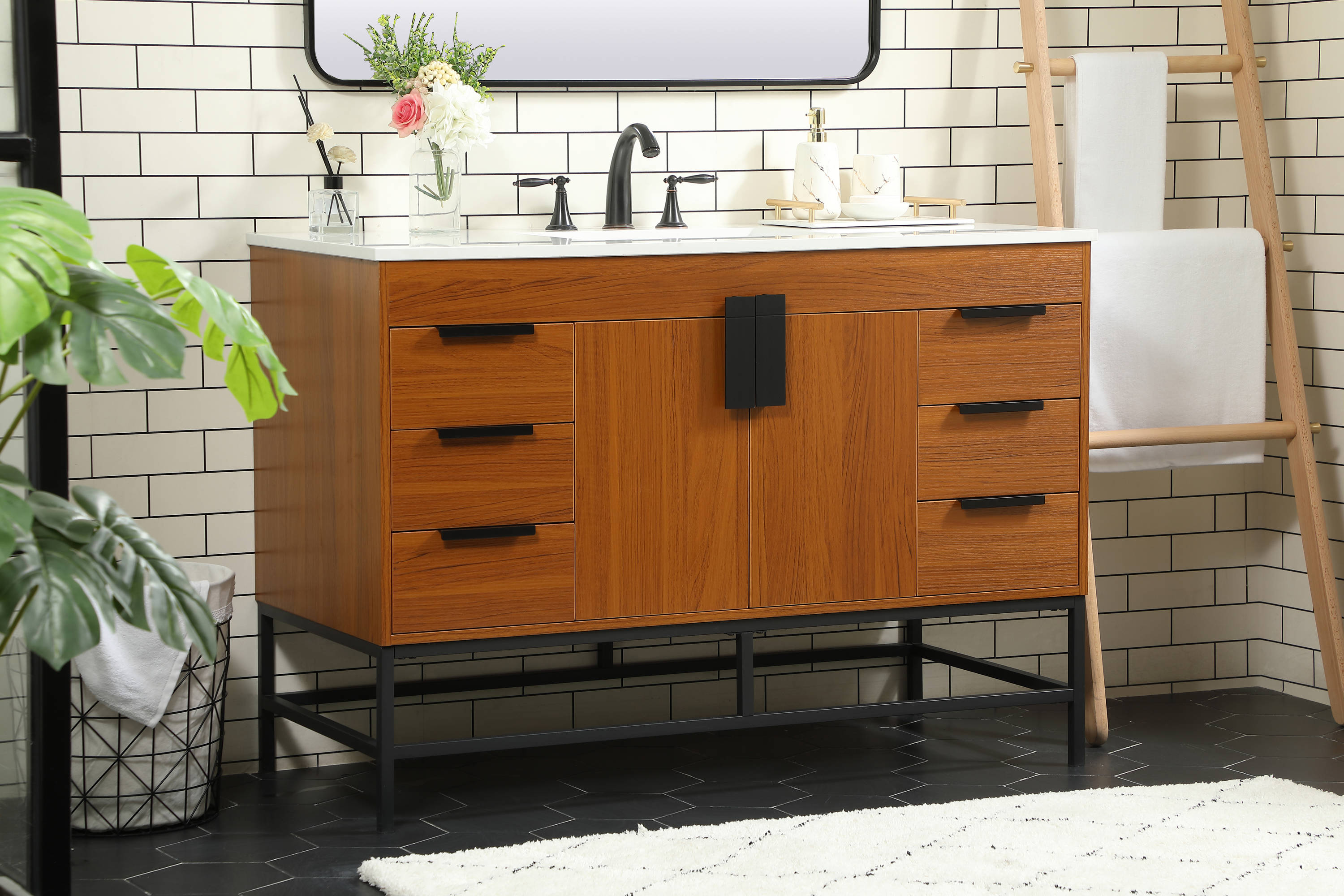 Elegant Decor HF1464W48MTK Bath-Vanity-Combo - View #3