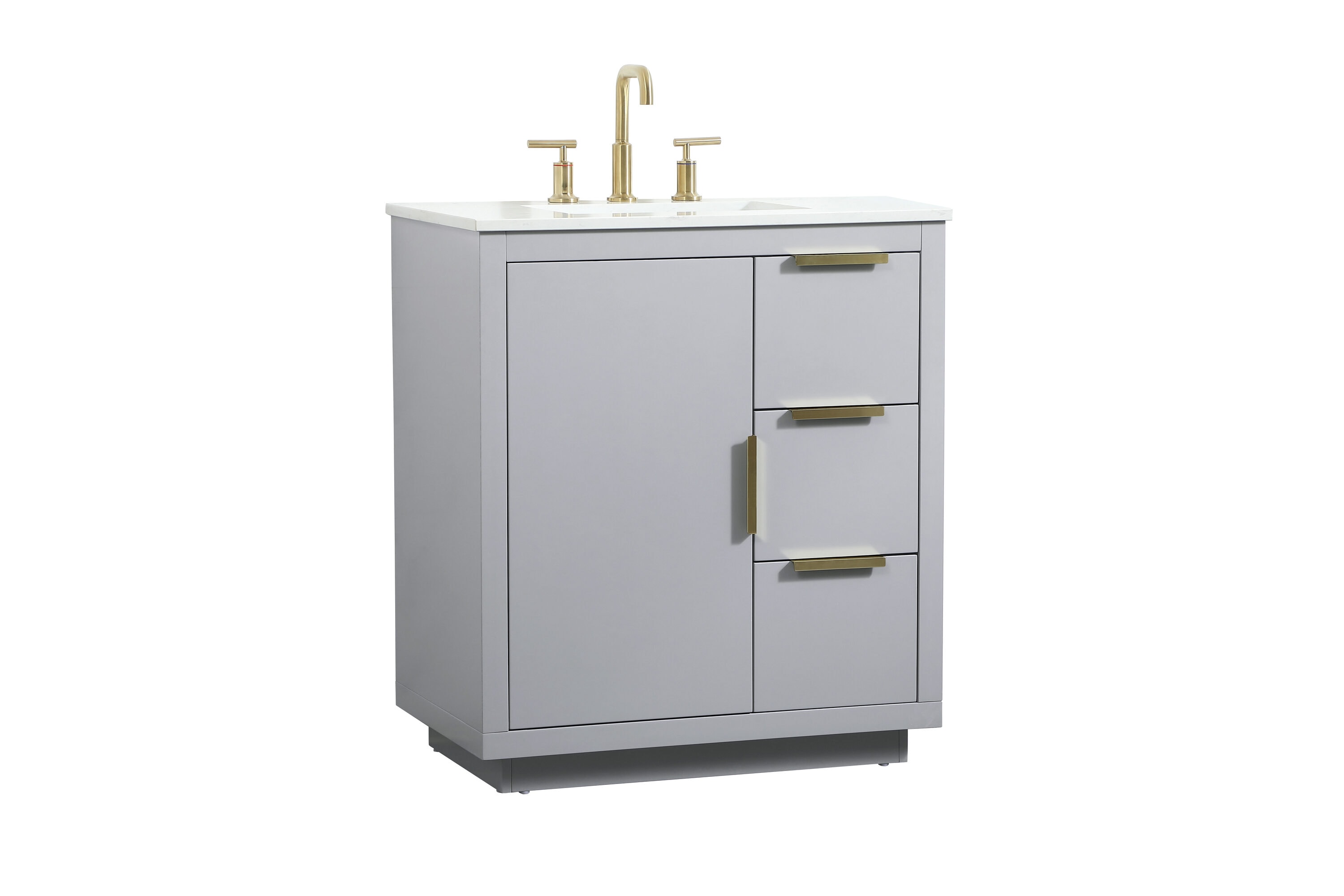 Elegant Decor HF58290GR Bath-Vanity-Combo - View #3
