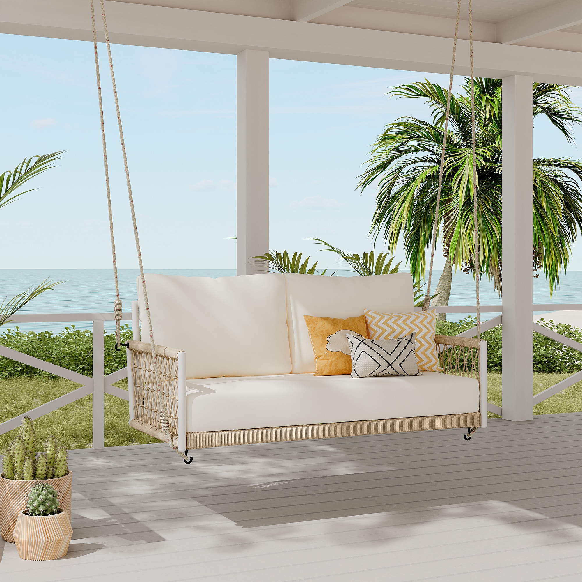Porch Swings & Gliders Frame Type Iron