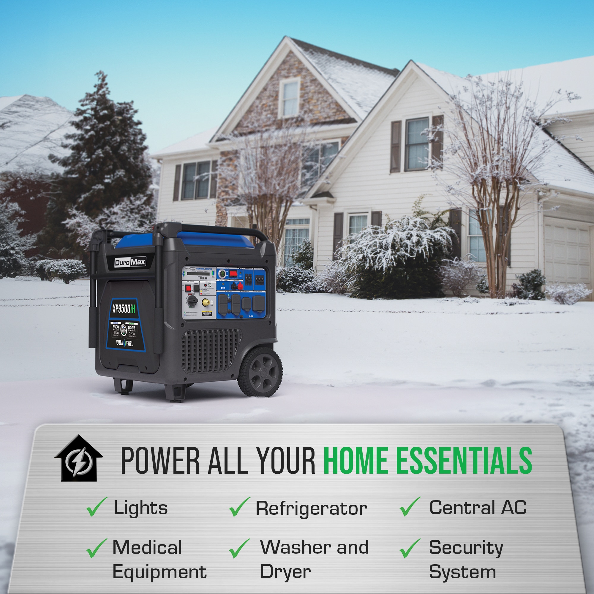 DuroMax XP9500IH Inverter-Generators - View #6
