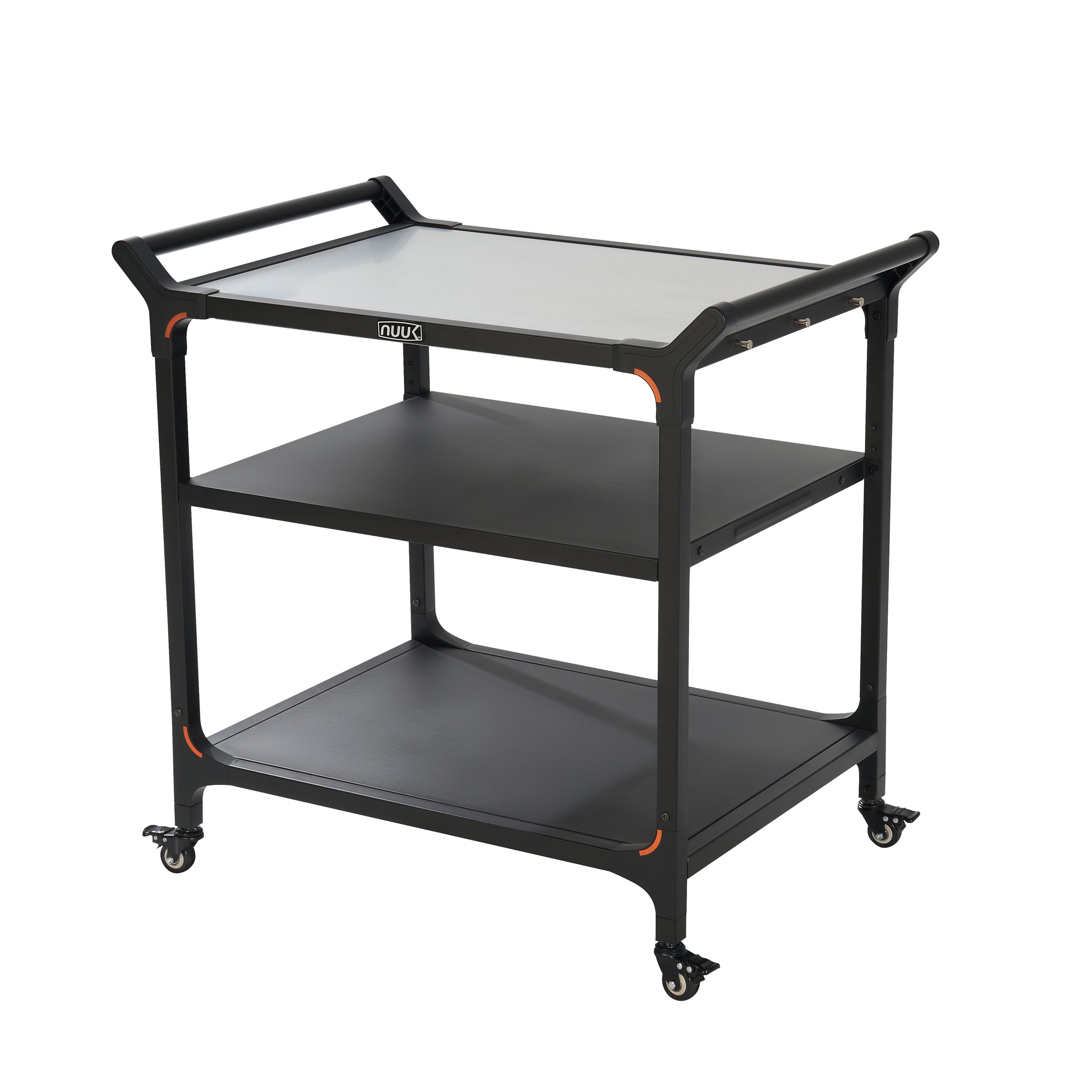 NUUK PT400 Black, Powder Coating Steel Grill cart