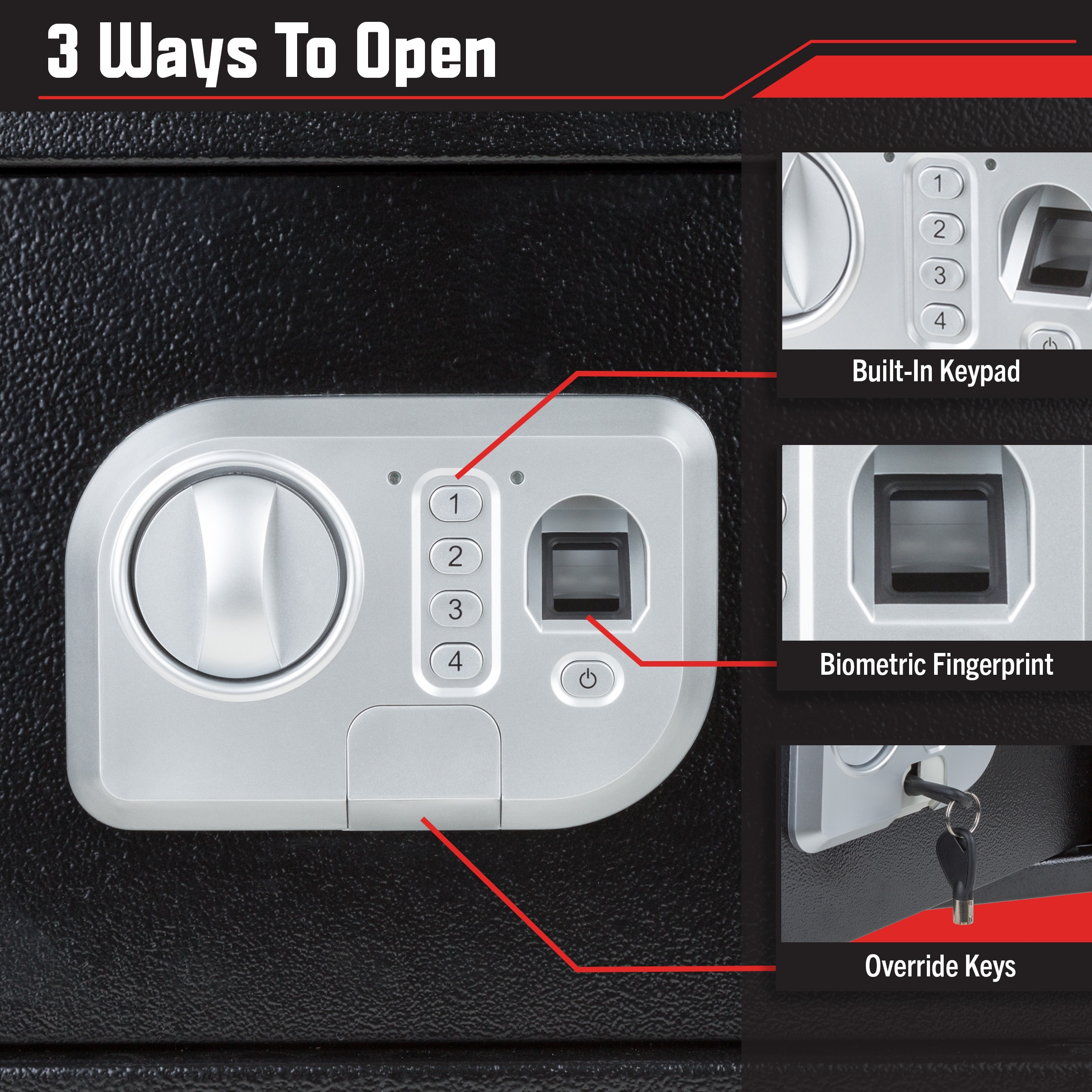 Stalwart 65-FIN-25 Chest-Safes - View #2