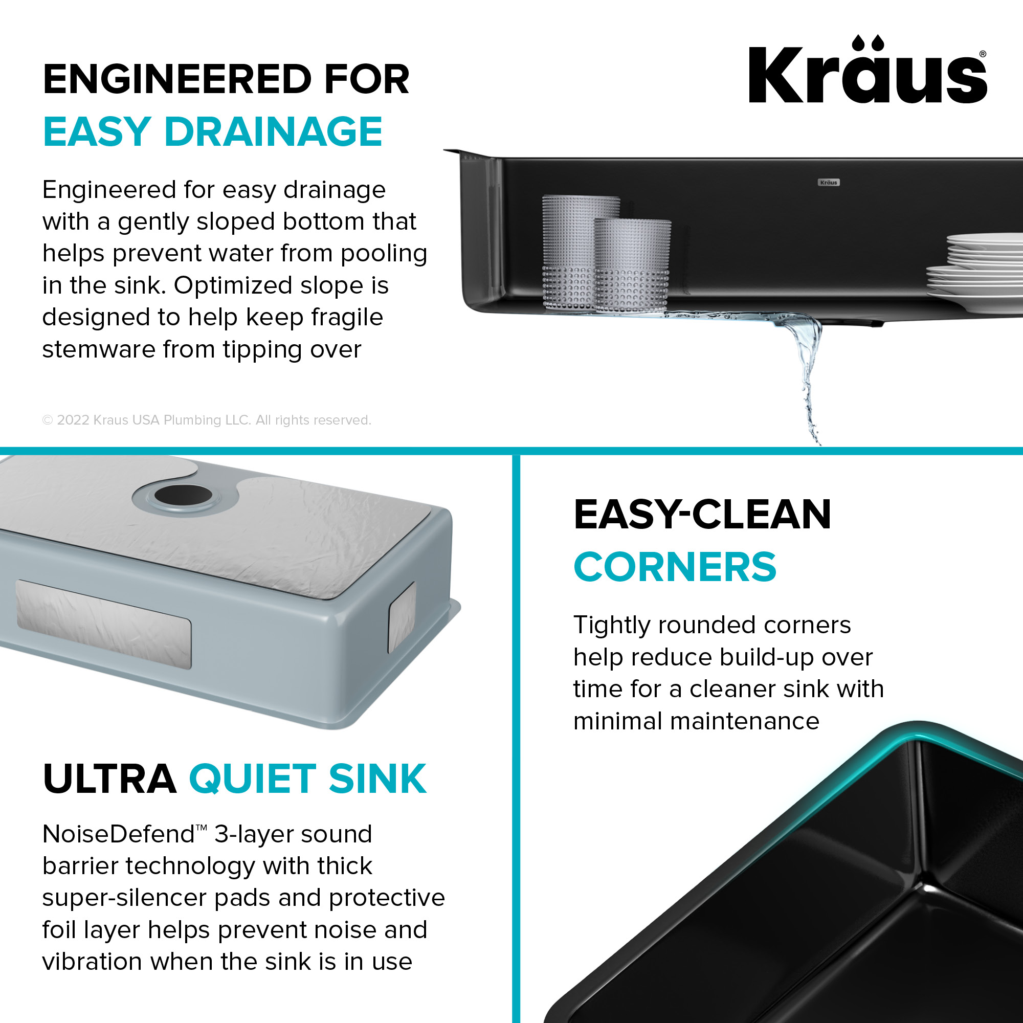 Kraus KE1US32GBL Kitchen-Sinks - View #8