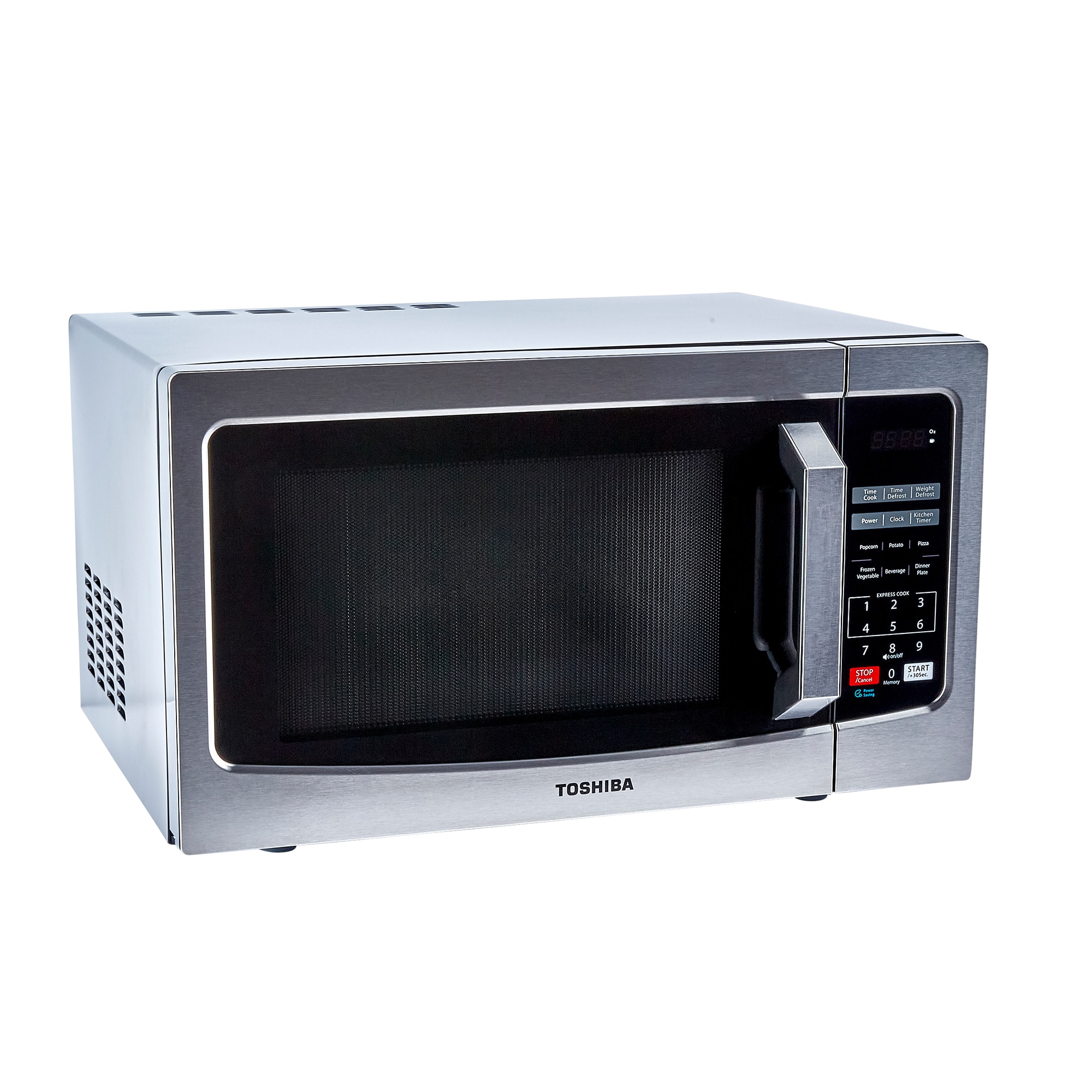 Toshiba 1.2 Cu. ft. Stainless Steel Microwave with Air Fryer, Silver