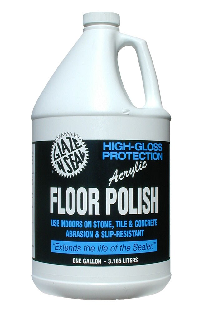 Glaze 'N Seal E423 Clear Water-based High-gloss Ready-to-use Concrete sealer ( 1-gallon )