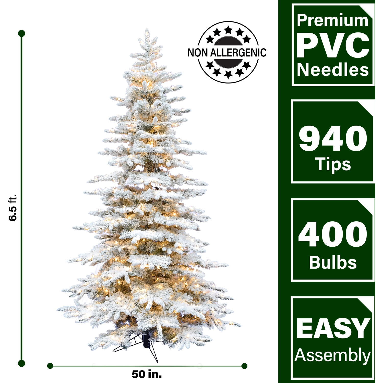 Fraser Hill Farm FFMP065-5SN Artificial-Christmas-Trees - View #3