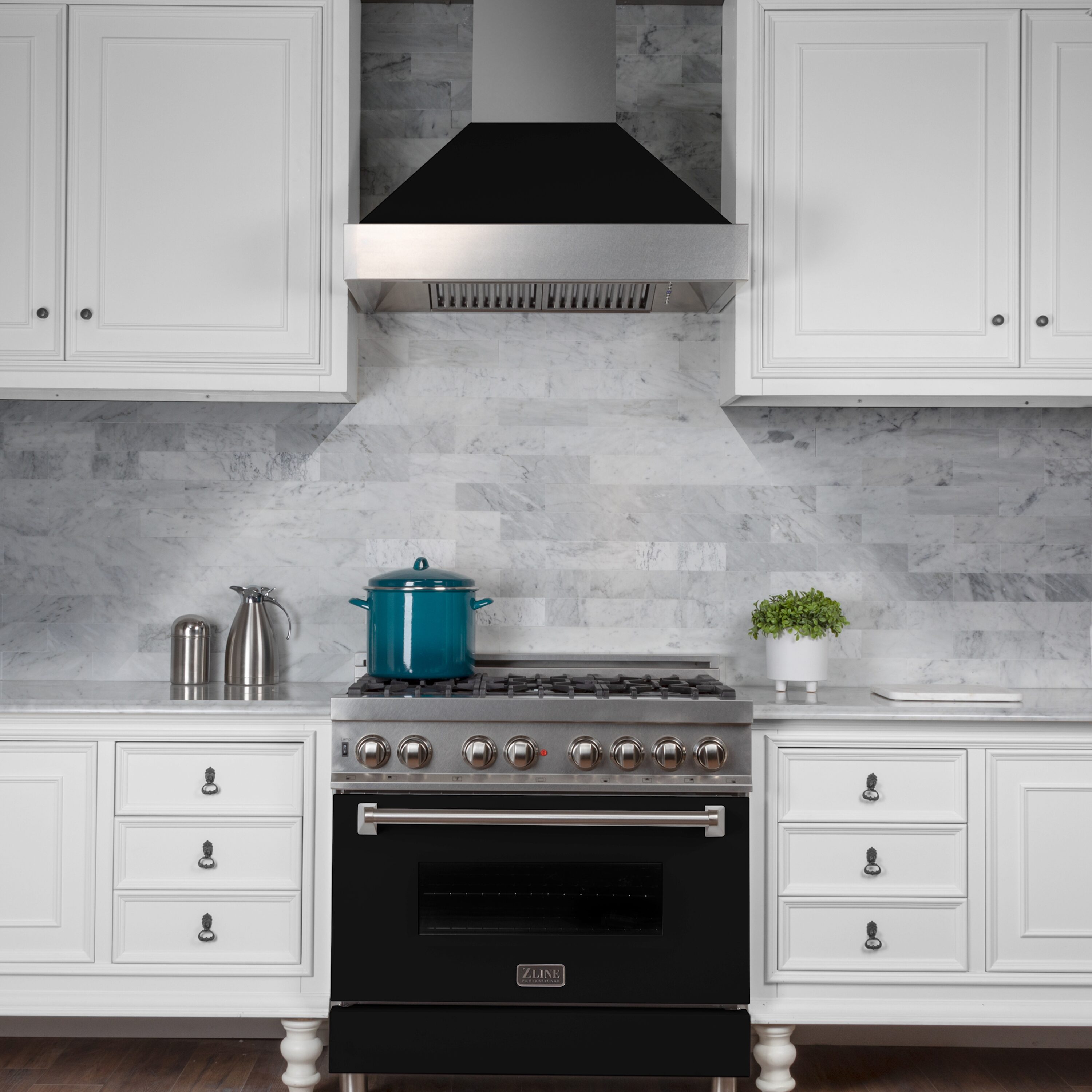 ZLINE KITCHEN & BATH 8654BLM-48 Wall-Mounted-Range-Hoods - View #4
