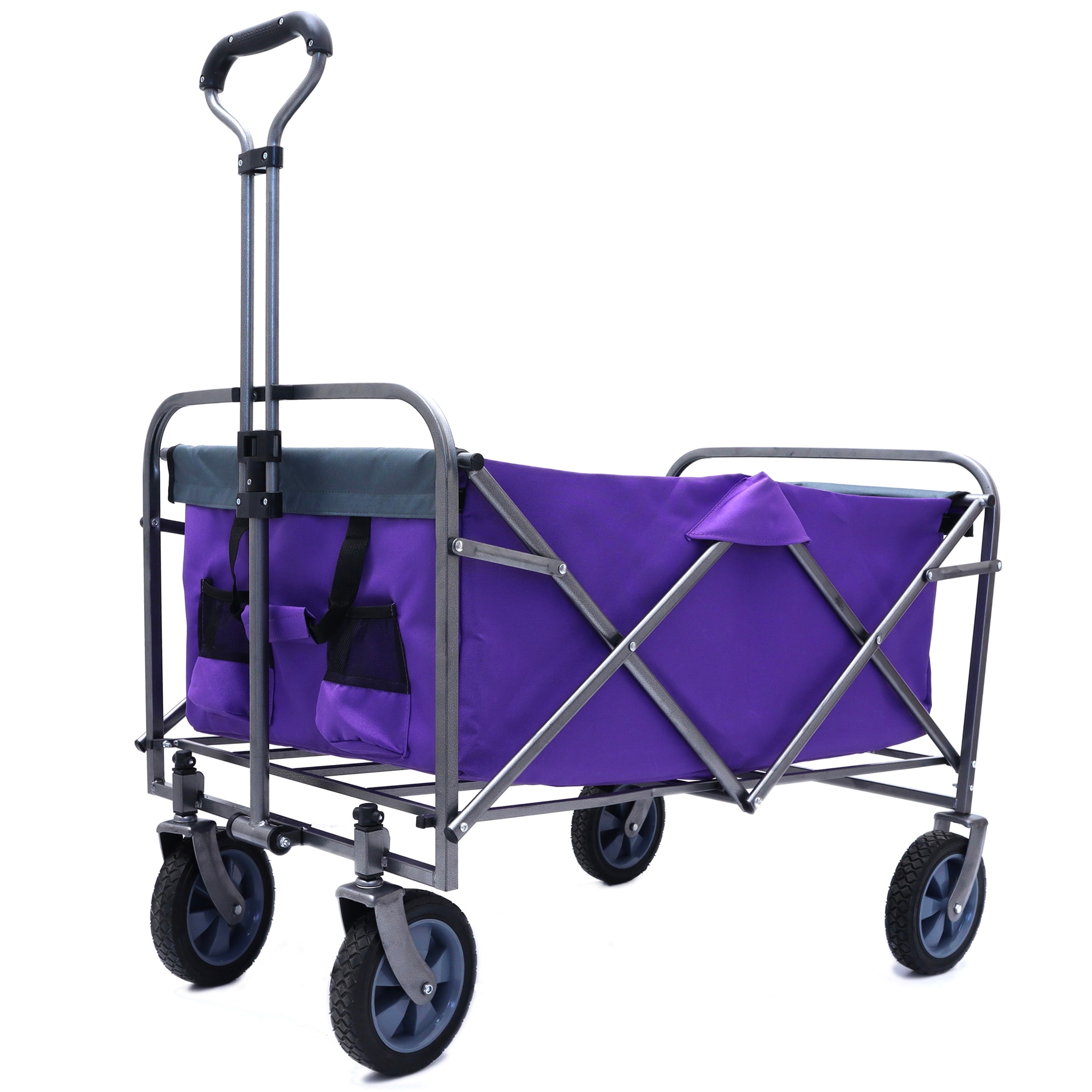 AHIOU HOME ZAZHG-P206628C Scranton 5.9-cu ft Steel Folding Yard Cart