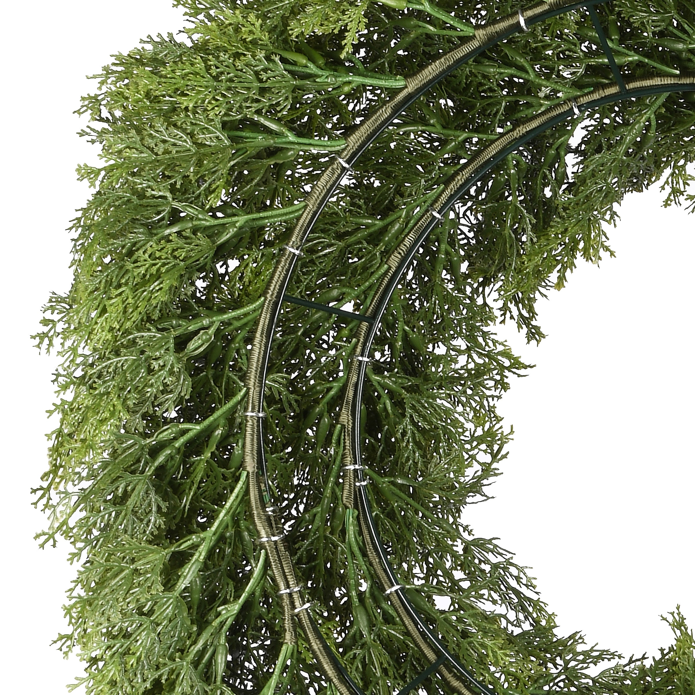 National Tree Company QLMC8-24W Artificial-Christmas-Wreaths - View #3
