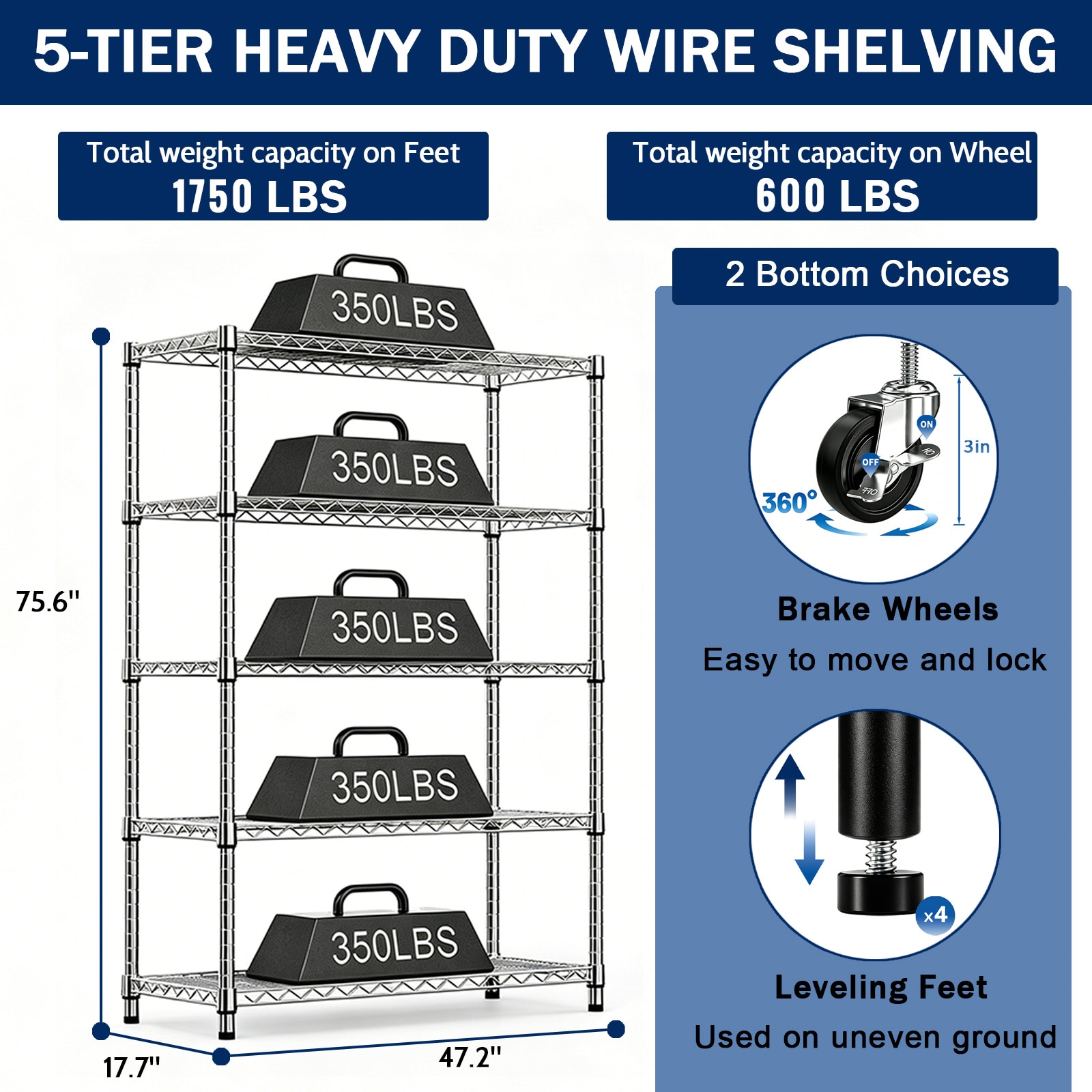 Tatayosi DJ-340263 Free-Standing-Shelving - View #6