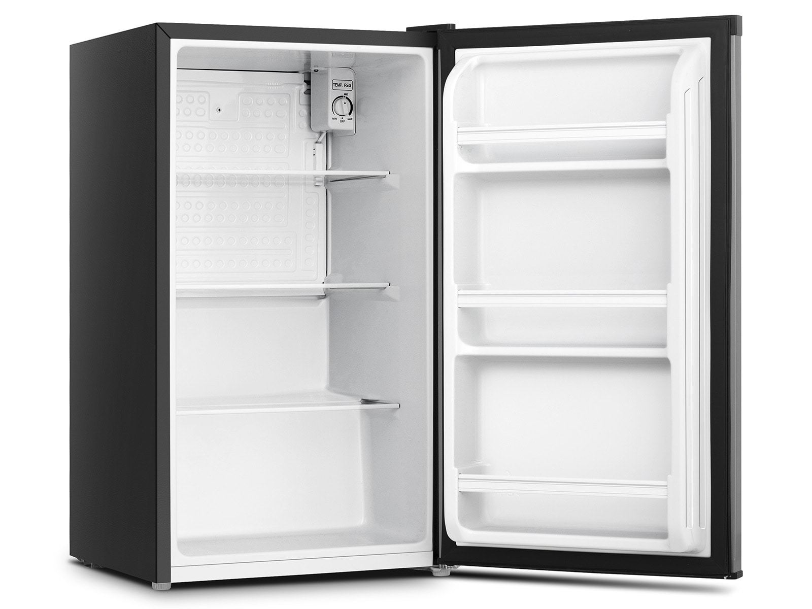 Mini-réfrigérateur à une porte, Hisense, 3,3 pi³ argent LCR33D6NSE