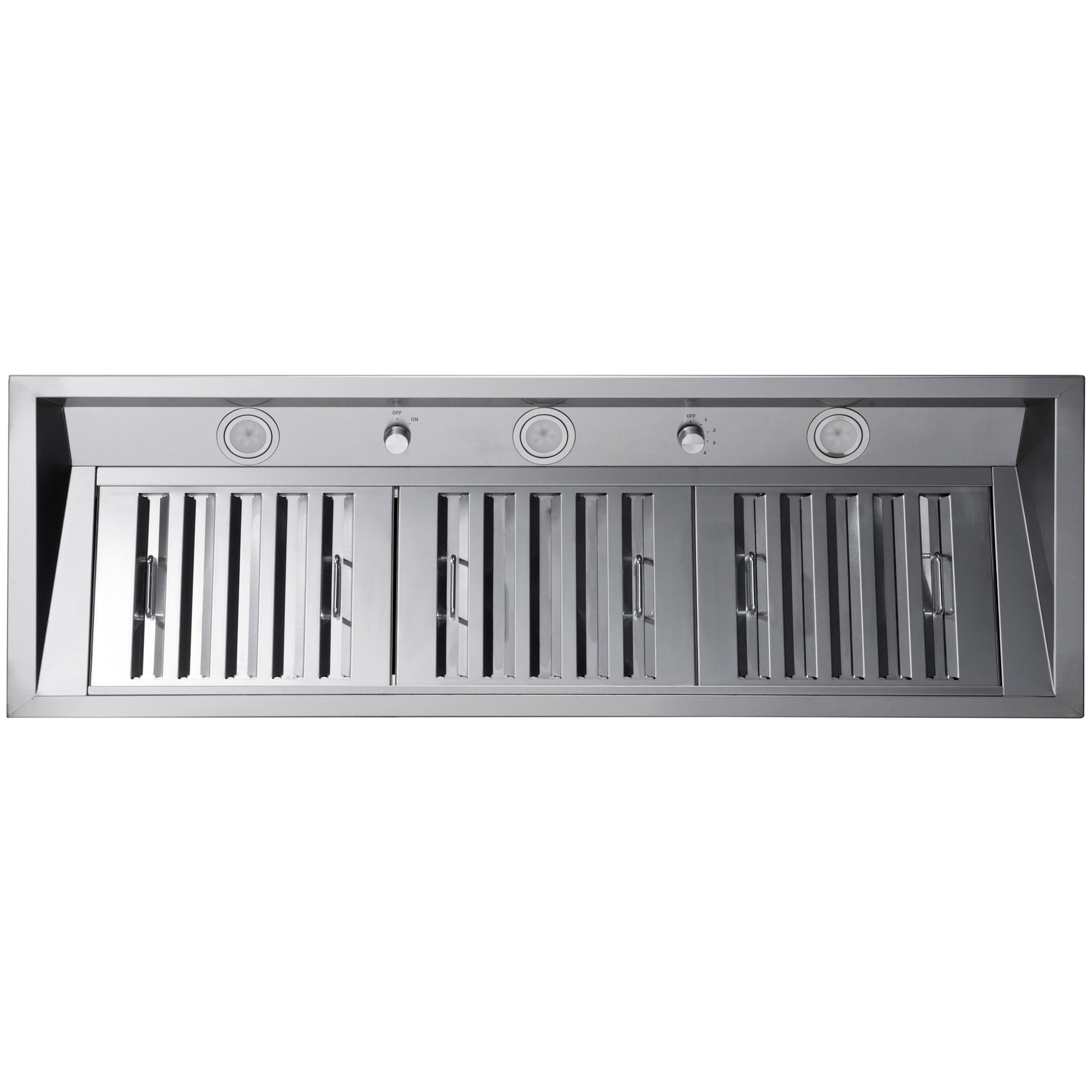 Ancona 46-in 600-CFM Ducted Stainless Steel Under Cabinet Range Hoods ...