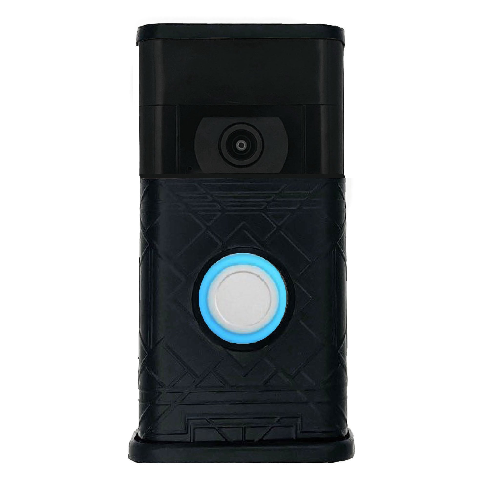 Michael Healy MHVR20036 Video Doorbell Decorative Covers (R2 Collection) Black Doorbell skin