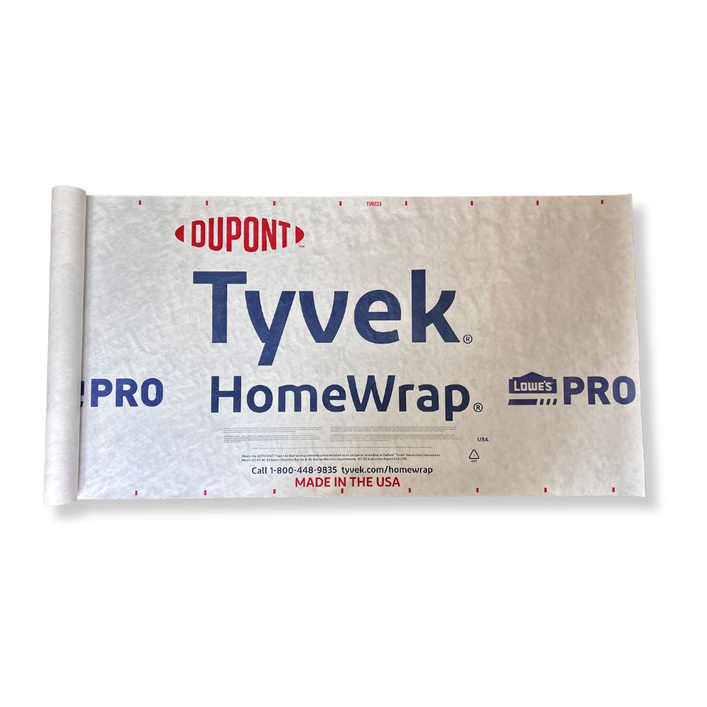 Tyvek 3-ft x 100-ft Water Resistant House Wrap (300-sq ft) in the 