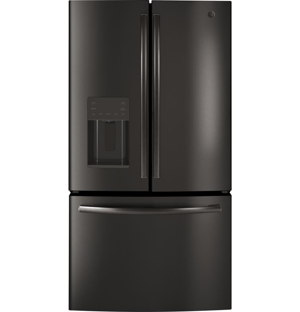 GE 23.7-cu ft French Door Refrigerator with Ice Maker (Stainless